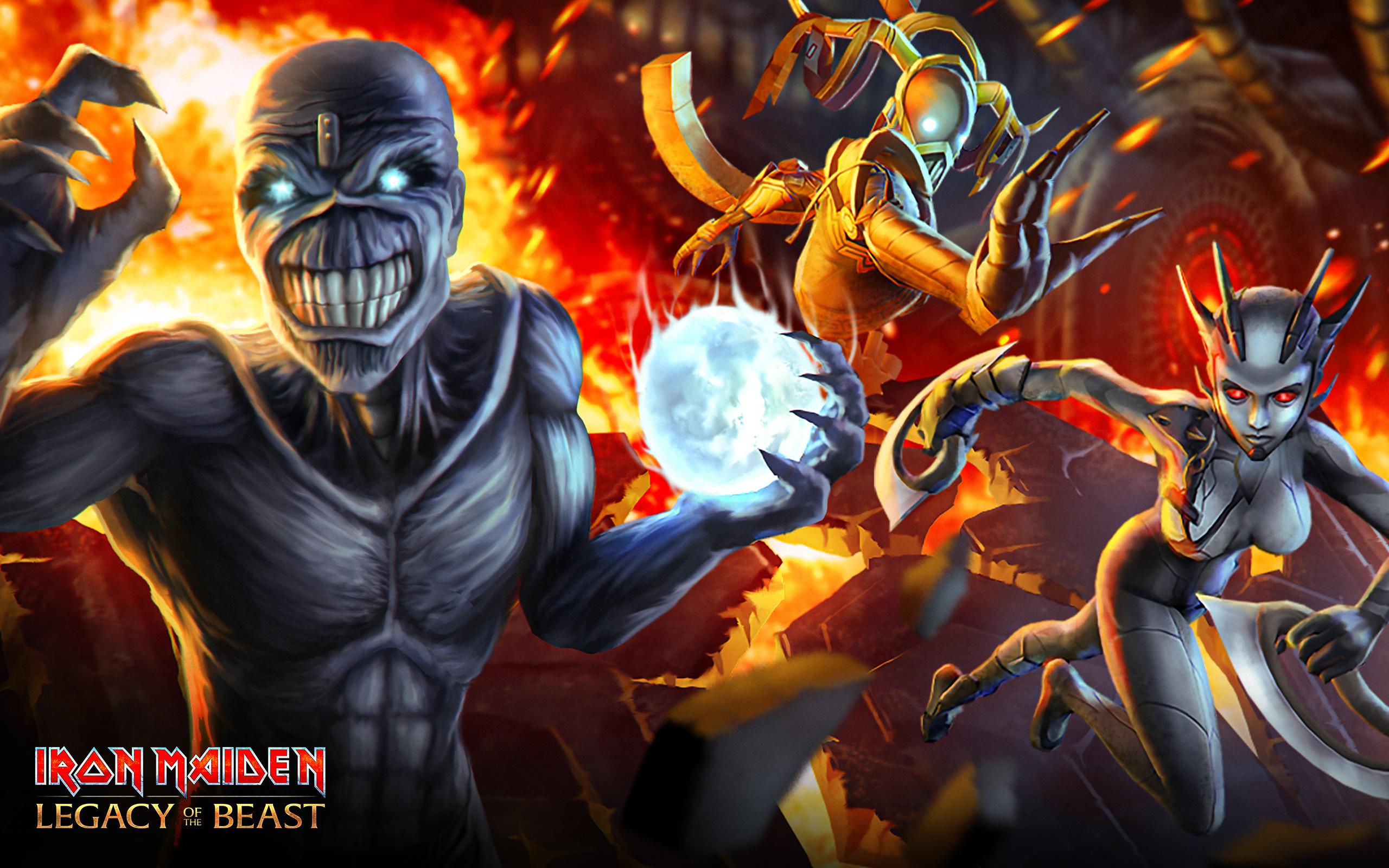 2560x1600 Within Temptation Collab. Iron Maiden Legacy of the Beast