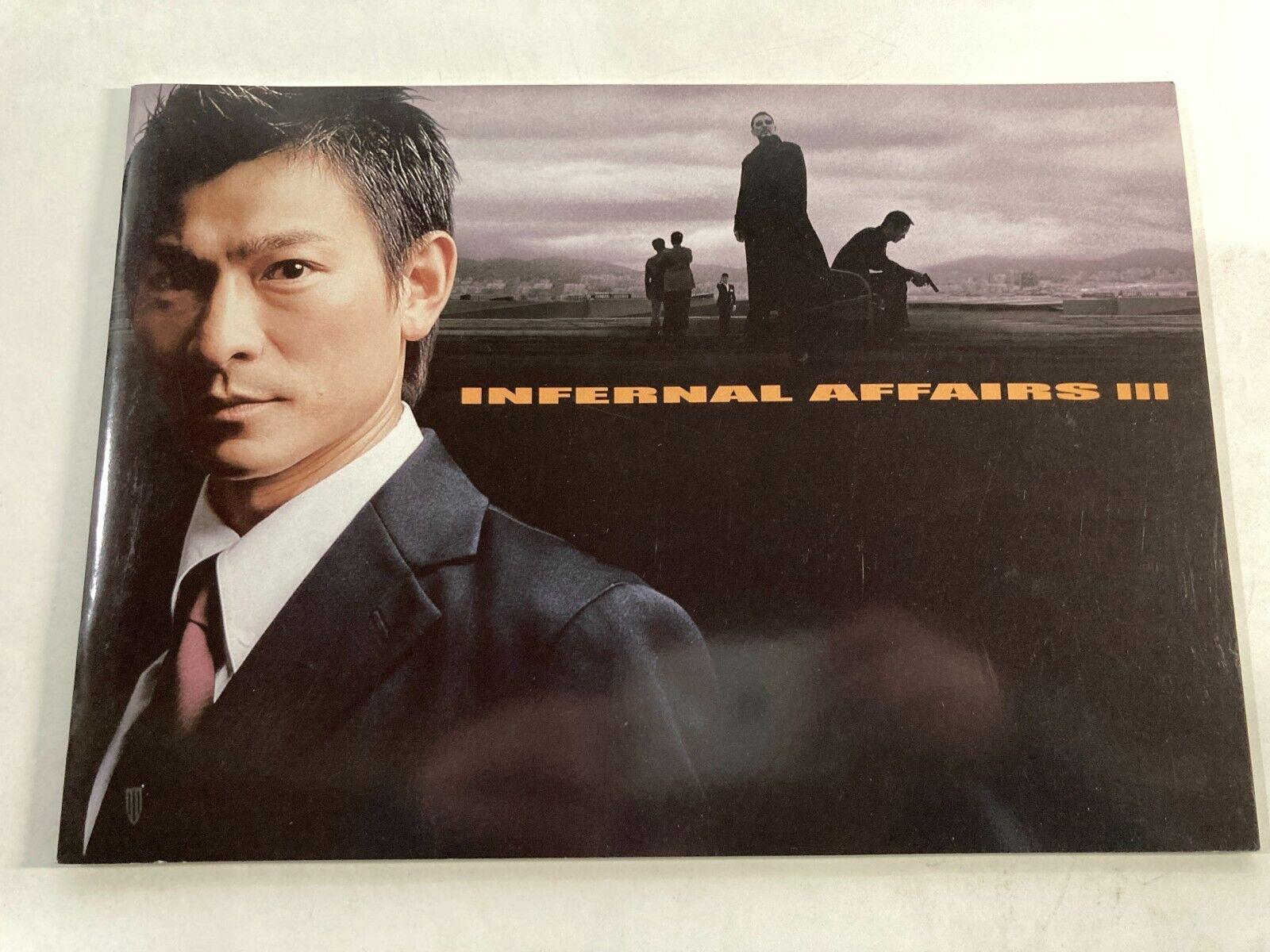 1600x1200 Infernal Affairs III Program Book Lau, Tony Leung