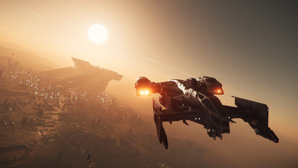 1200x675 Cutlass Black on LorvilleK 16:9 #wallpaper #ingame #StarCitizen