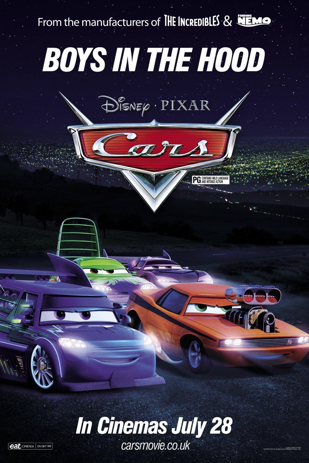 1000x1500 Cars Movie Poster ( of 13)