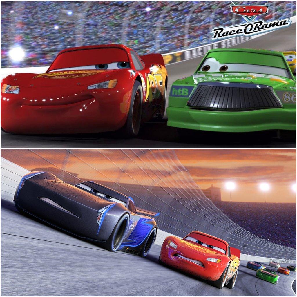 1024x1024 Hidden Movie Details the movie series Cars (2006), Lightning McQueen calls his rival Chick Hicks Thunder because it comes after lightning. In Cars 3 (2017) Lightning is beaten by