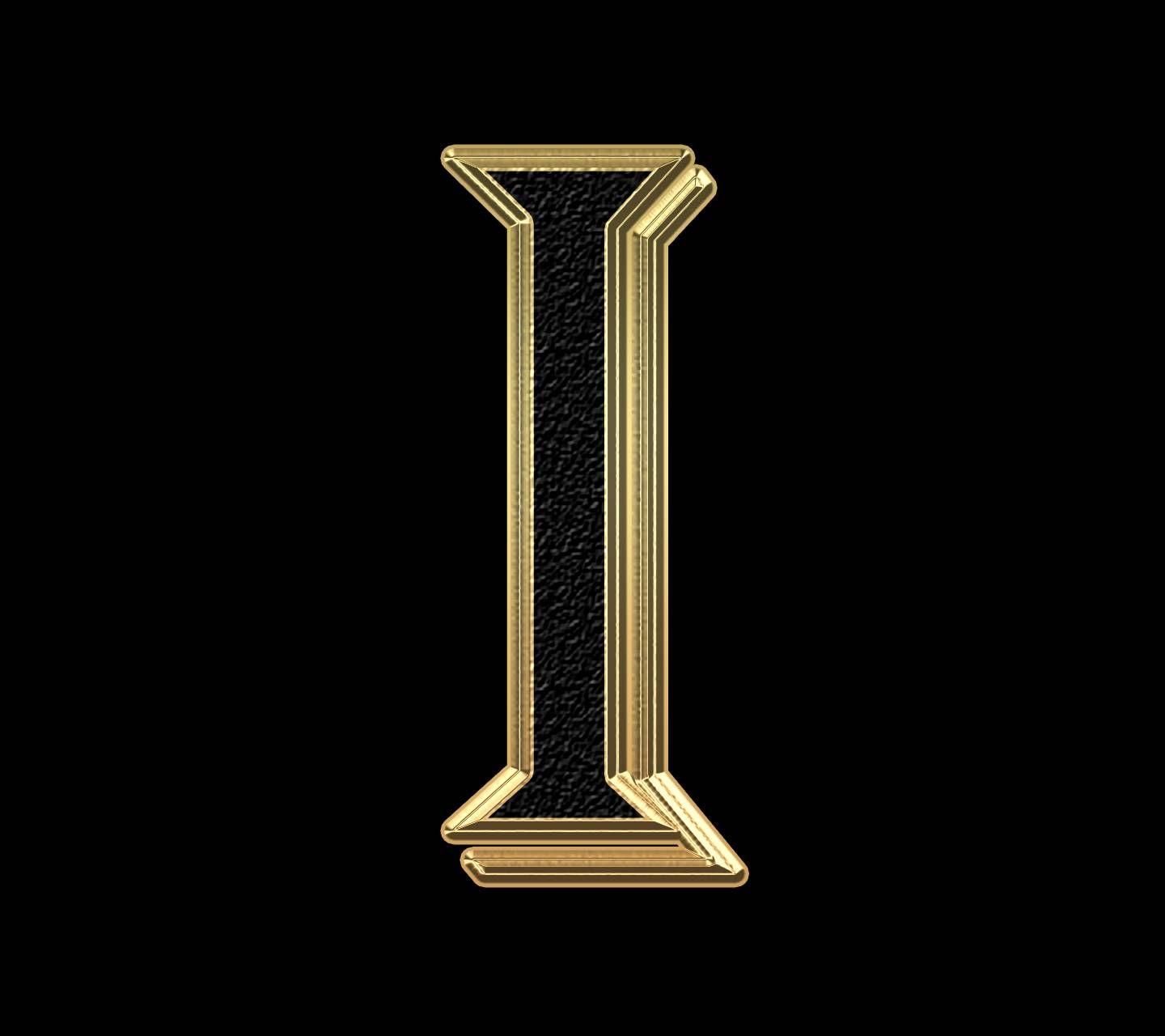 1440x1280 I Alphabet Wallpaper
