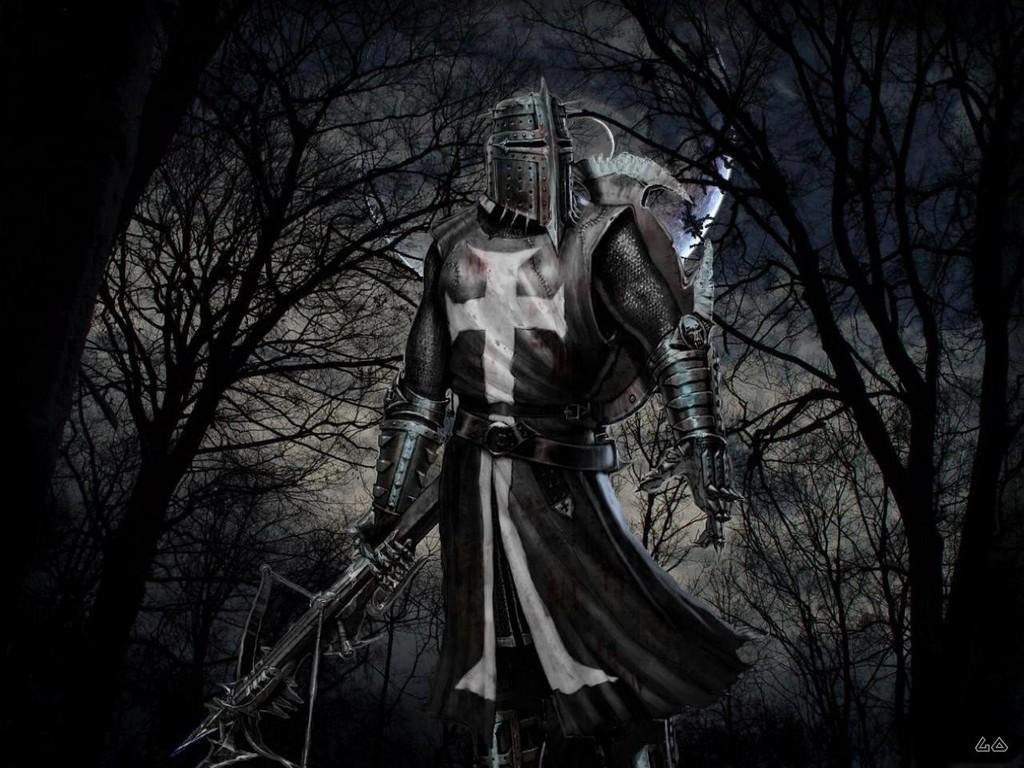 1024x768 Knights Templar Wallpaper