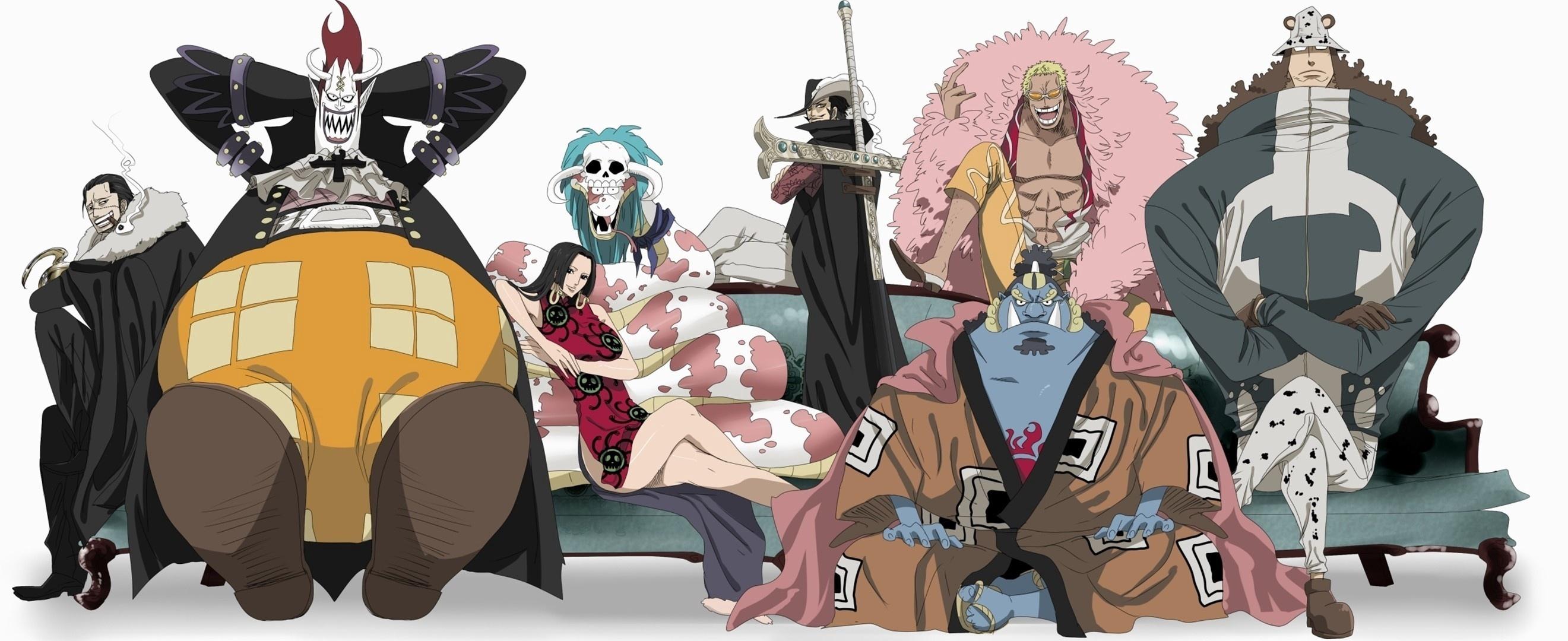 2641x1080 Dracule Mihawk HD wallpaper