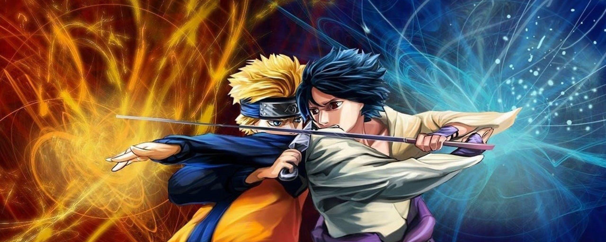 2560x1024 Naruto Dual Monitor Wallpaper