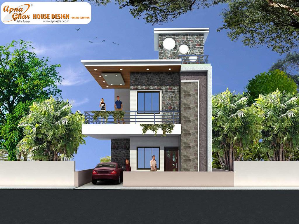 1024x768 Duplex House Design. Modern Duplex House Design in 126m2 9