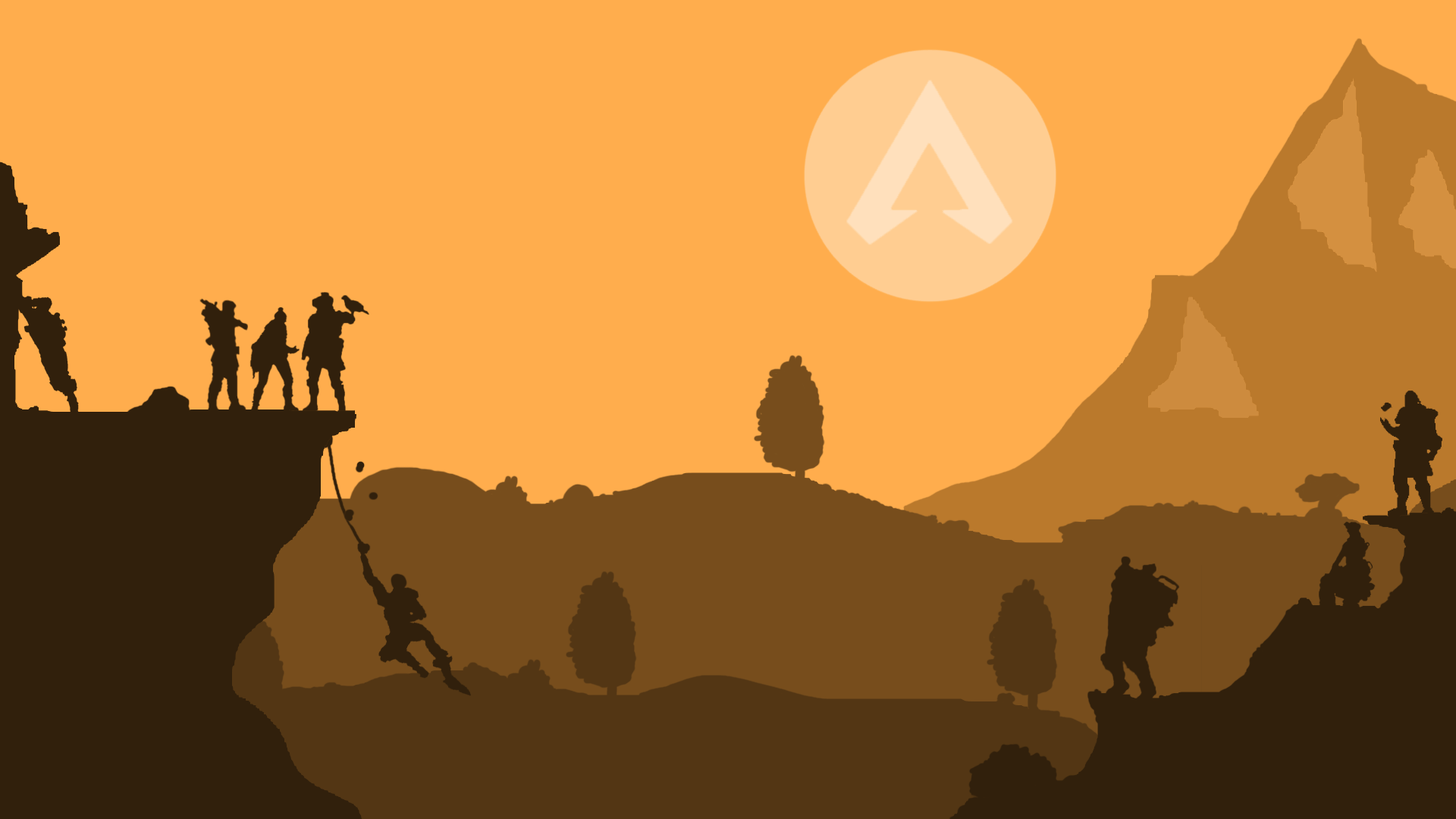 1920x1080 Apex Legends Background! I added left and right edits for those of us with 2 monitors, ENJOY! (link in comments)