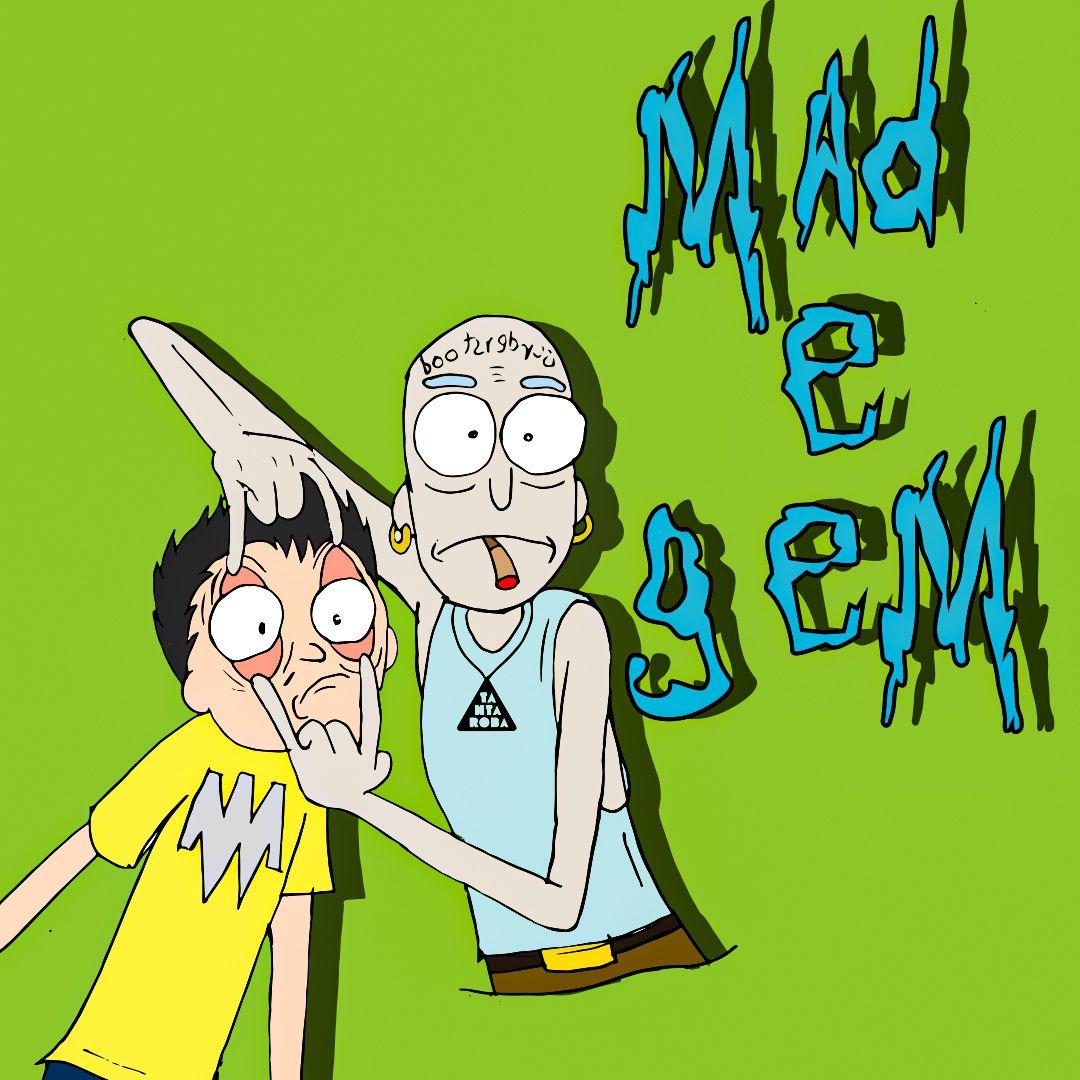 1080x1080 madman, gemitaiz, cartoon, rap, rapper. Sfondi iphone, Sfondi carini, Immagini