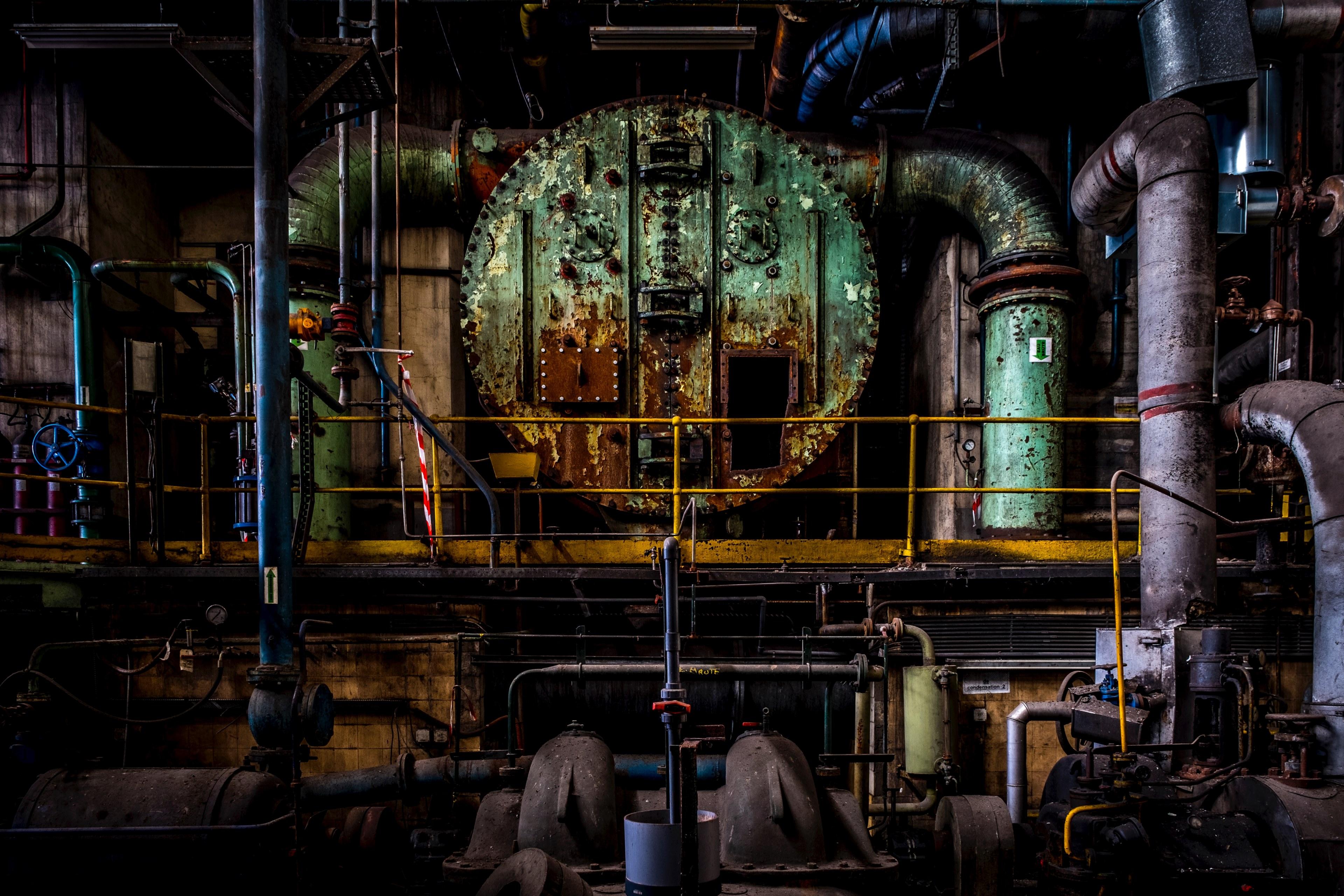 3840x2560 Wallpaper / urbex factory 4k wallpaper free download