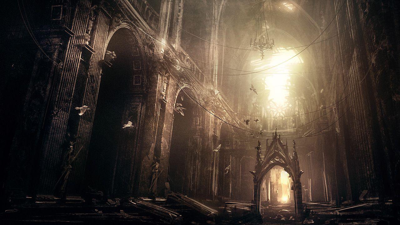1280x720 Gothic Architecture Wallpaper