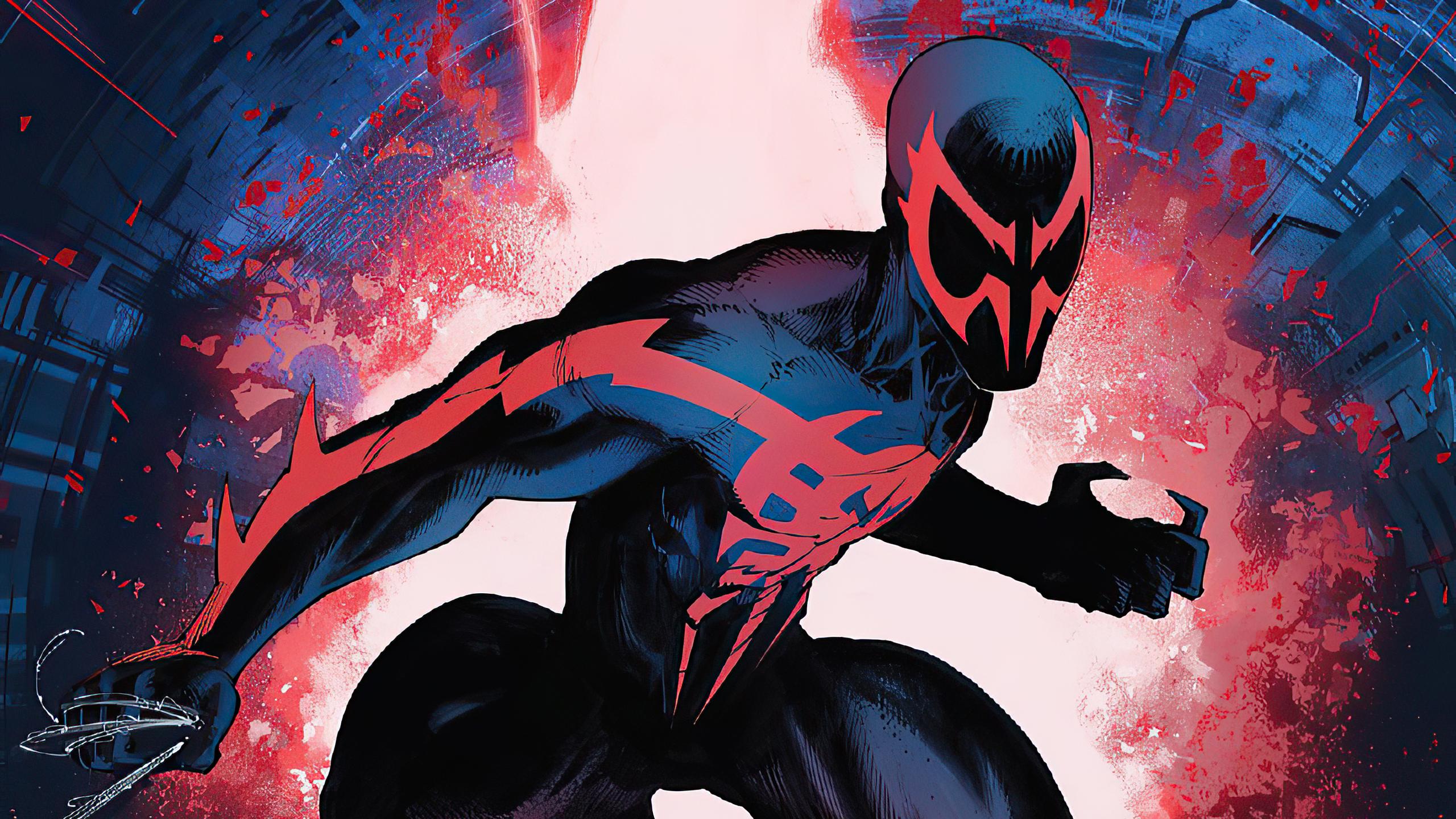 2560x1440 Spider Man 2099 HD Wallpaper