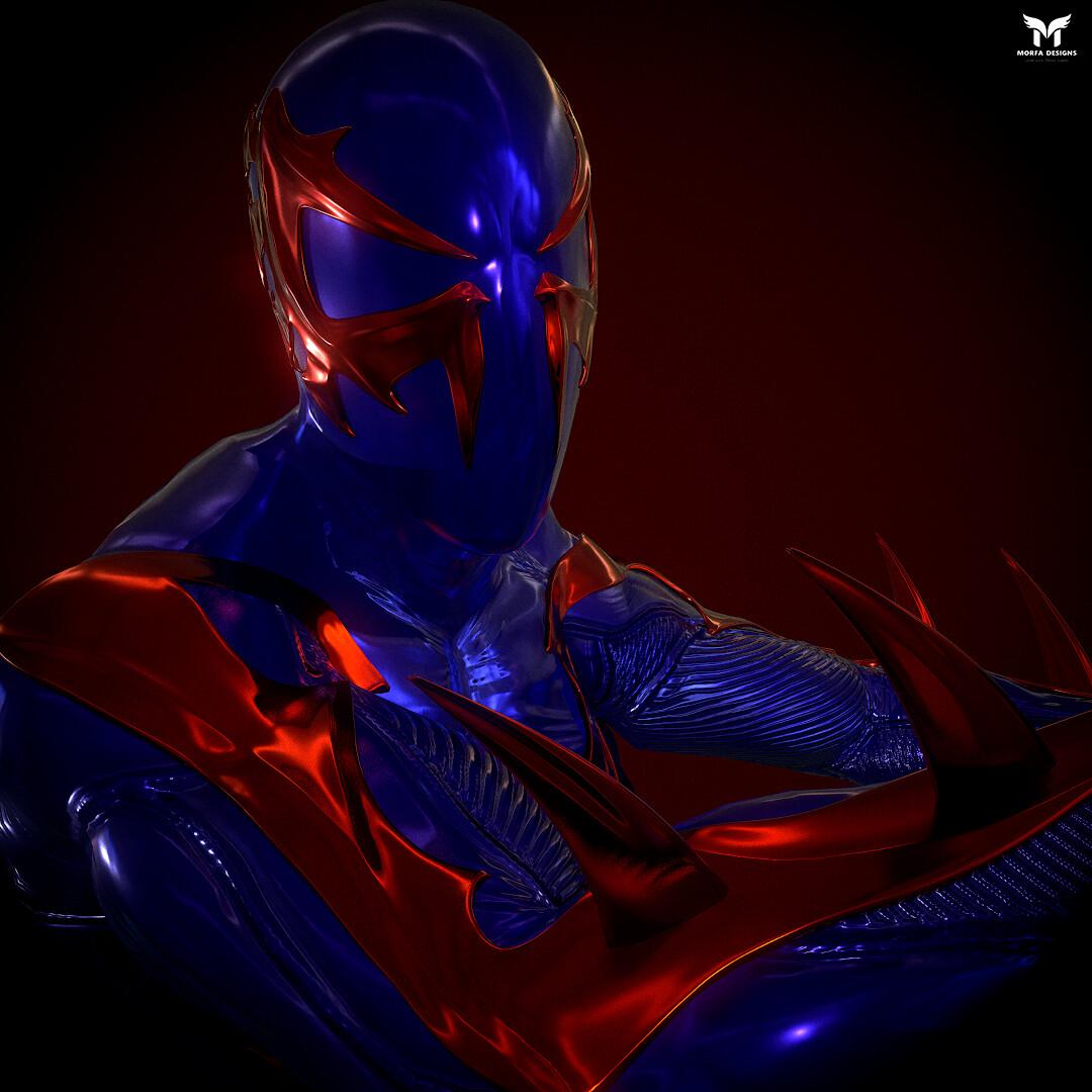 1080x1080 SPIDER MAN 2099 (Miguel O'Hara)