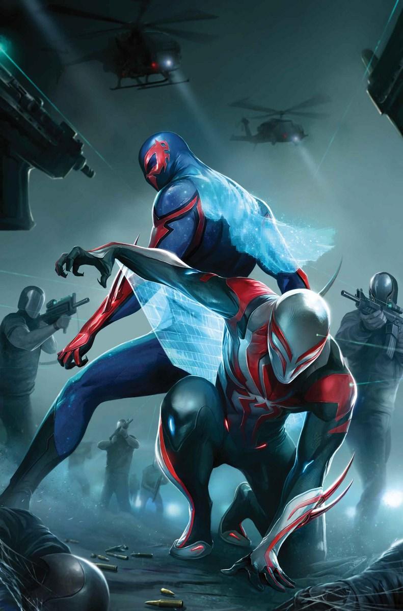 791x1200 Spider Man's 2099 Suit