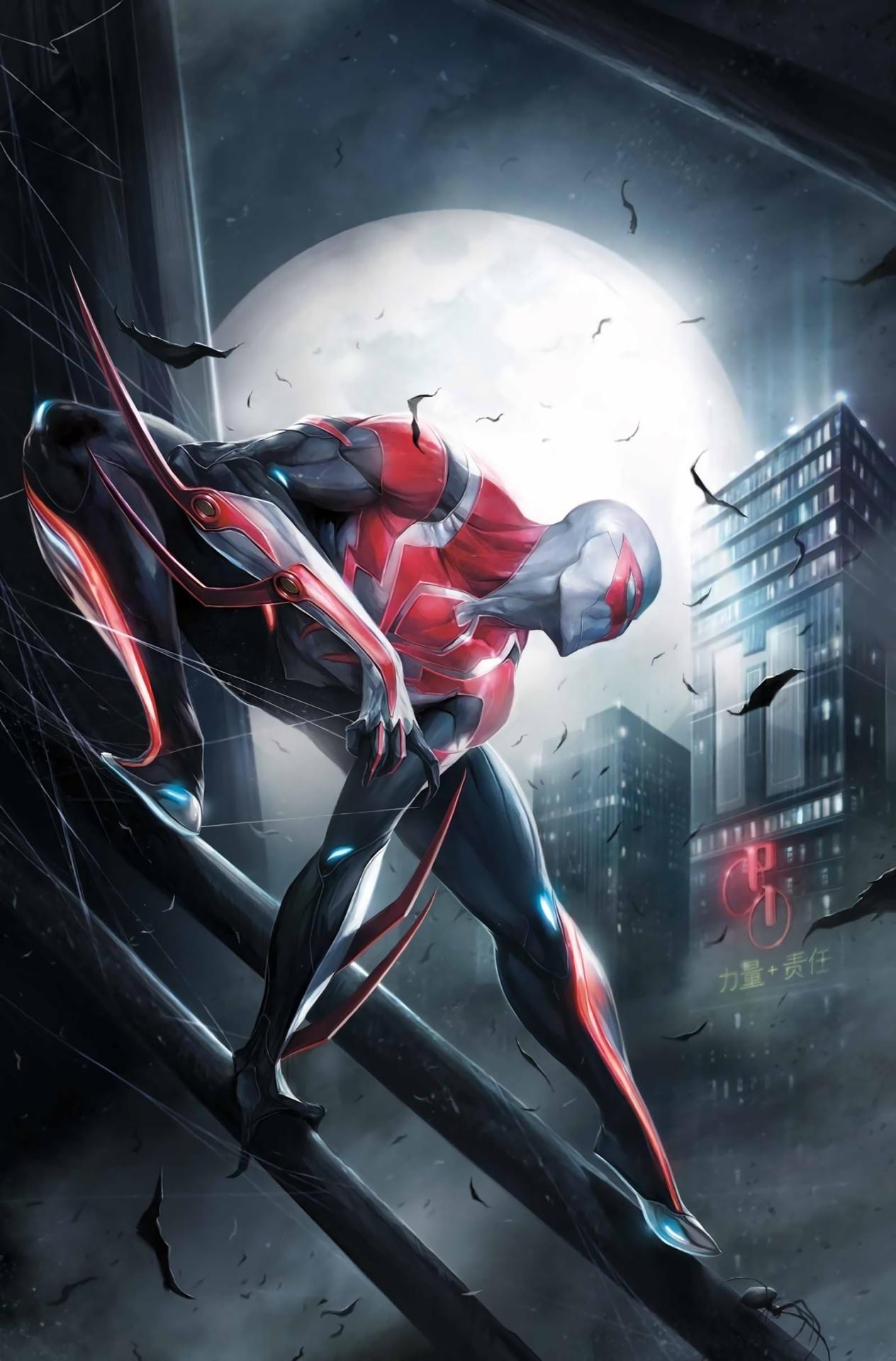 1264x1920 CaV: Tai Lung (im_late) Vs Spider Man 2099 (Rac95)