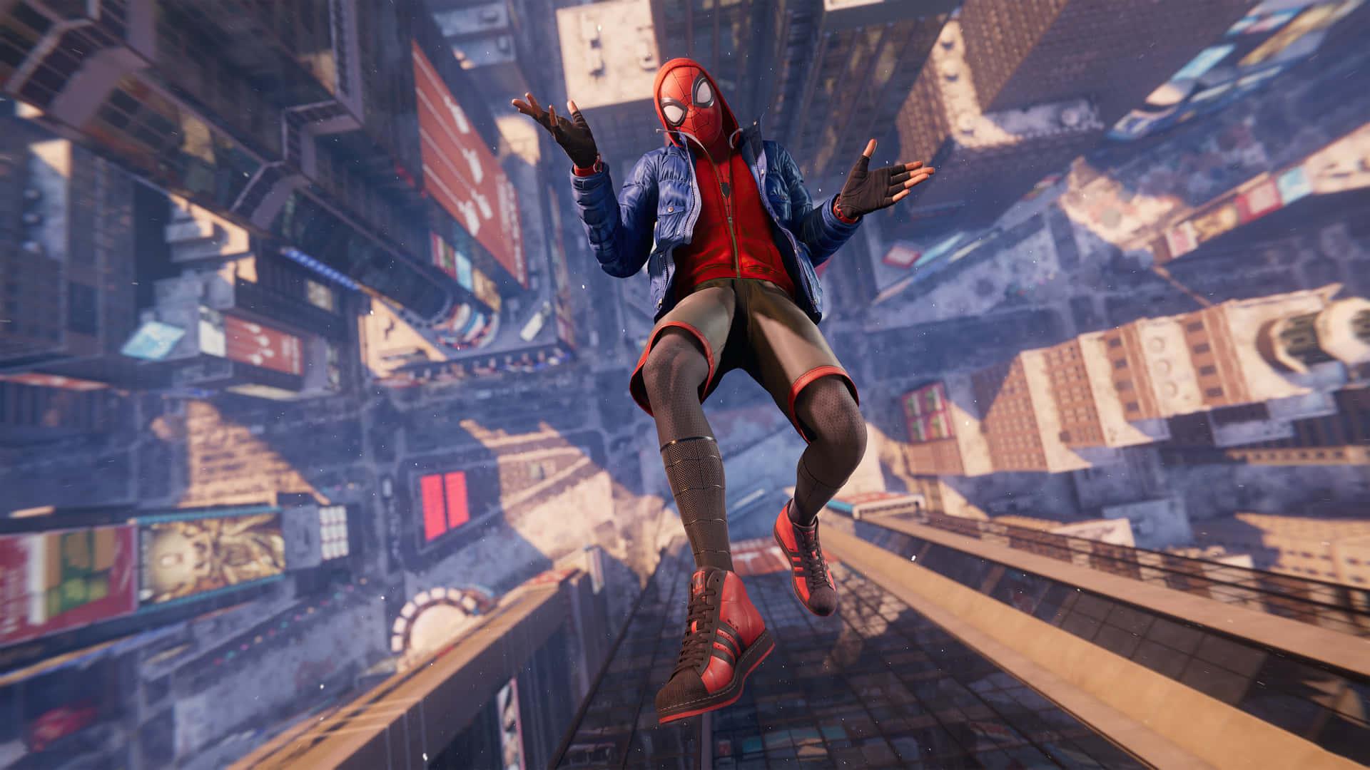 1920x1080 Download Spider Man Into Spider Man Ps4 Screenshot Wallpaper