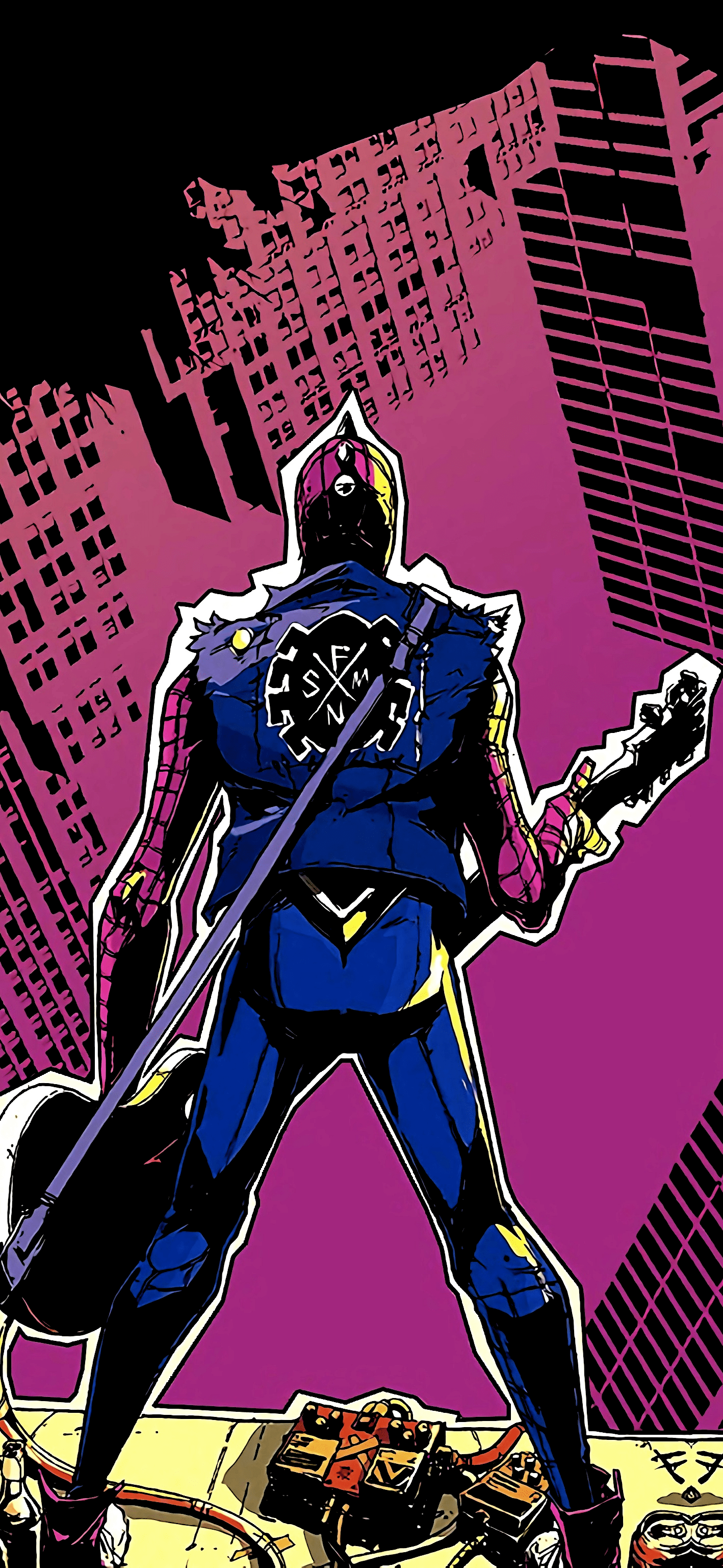 1418x3072 Spider Punk Wallpaper [1418x3072]