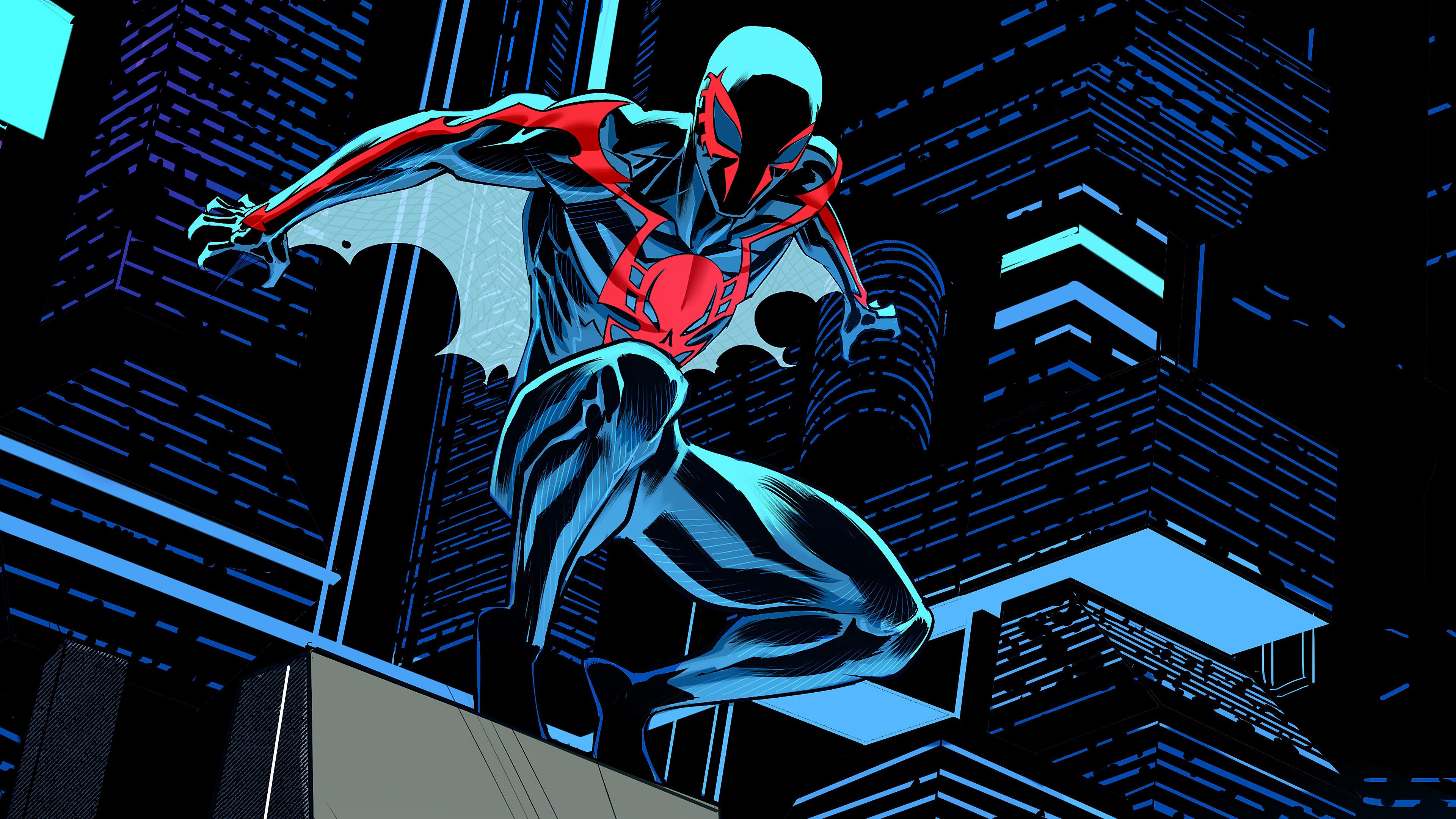 3840x2160 Spider Man 2099 1080P, 2k, 4k HD Wallpaper, Background Free Download