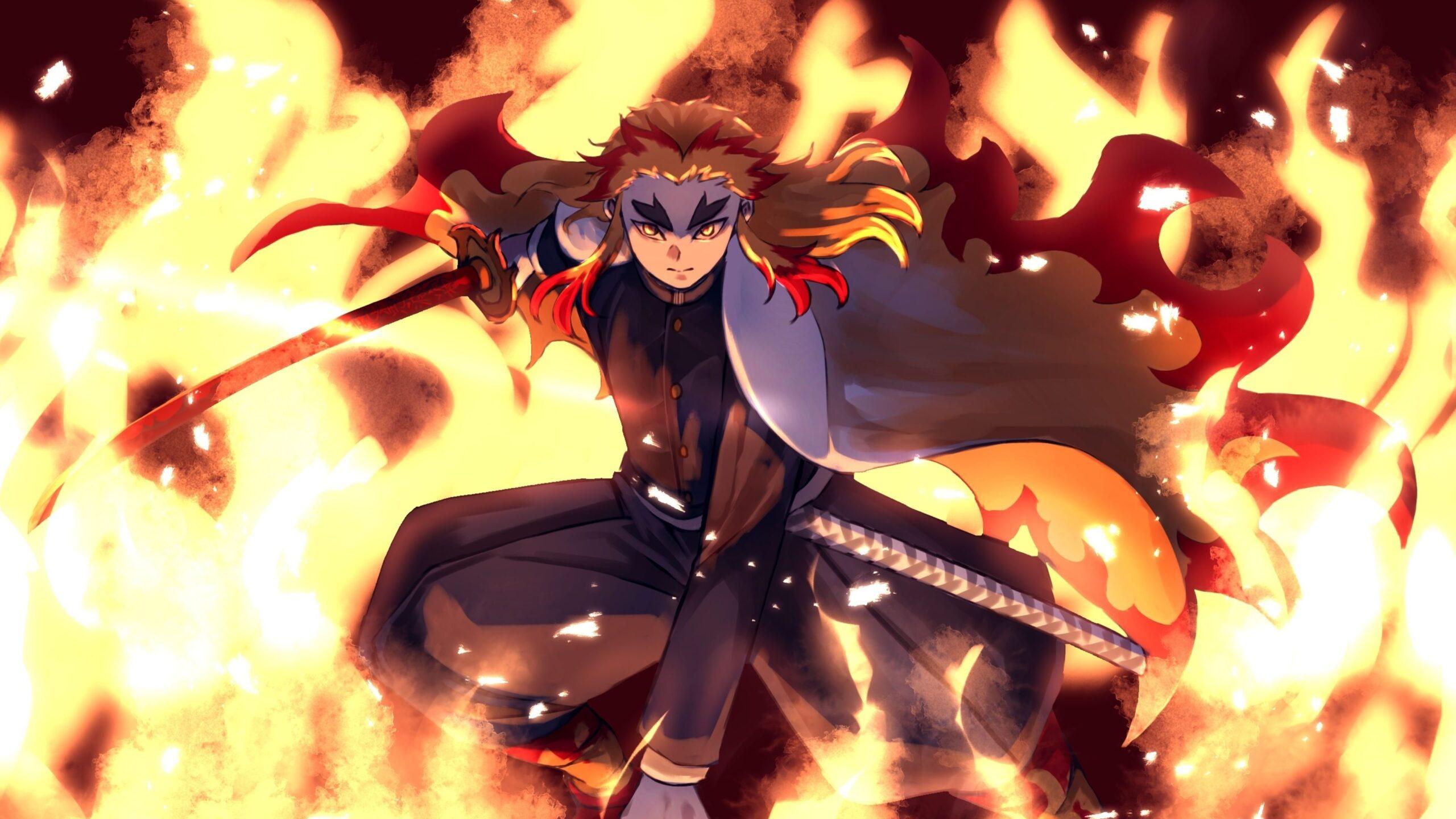 2560x1440 Demon Slayer Wallpaper