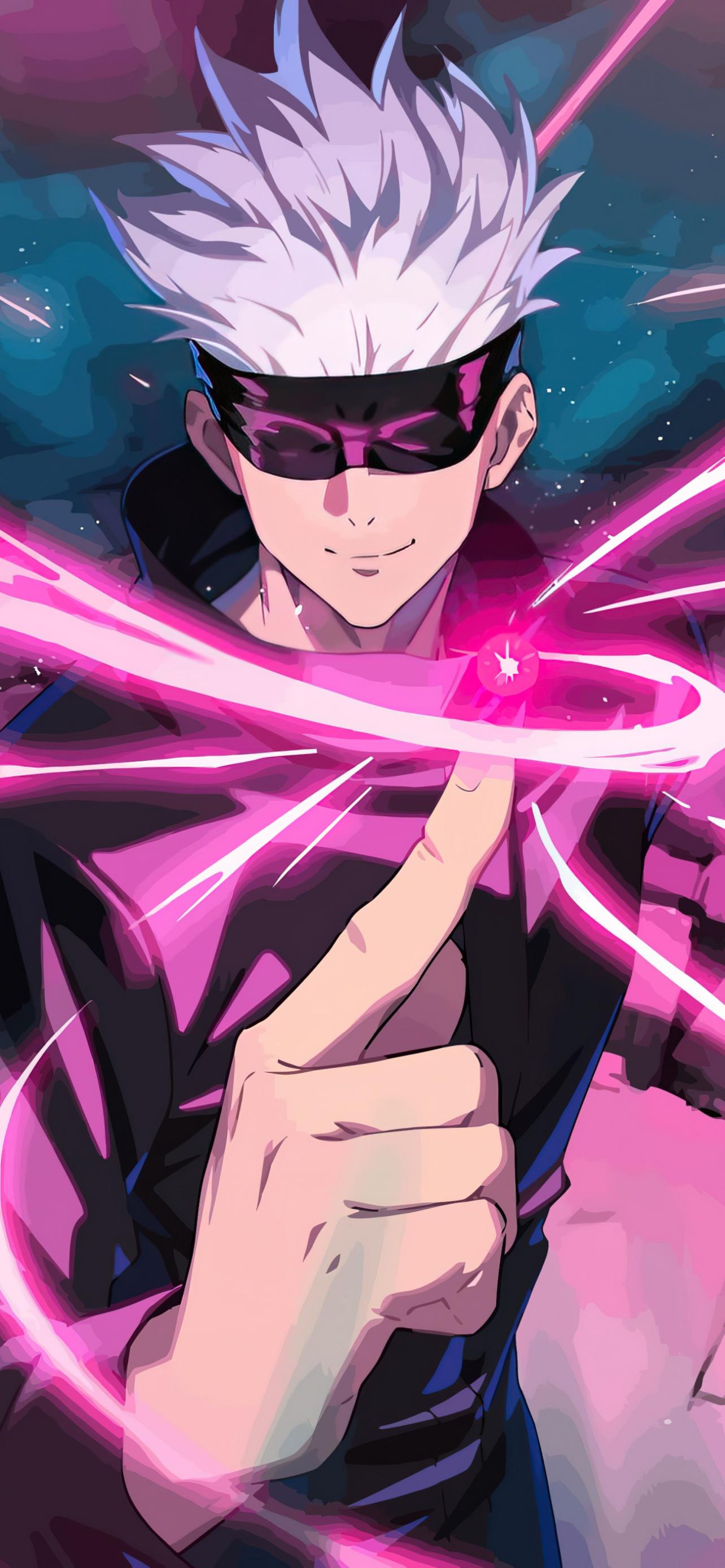 1284x2778 Satoru Gojo Wallpaper 4K, Jujutsu Kaisen, Anime