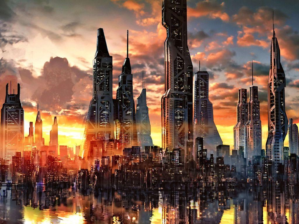 Sci Fi City 4k Wallpapers - Top Free Sci Fi City 4k Backgrounds ...