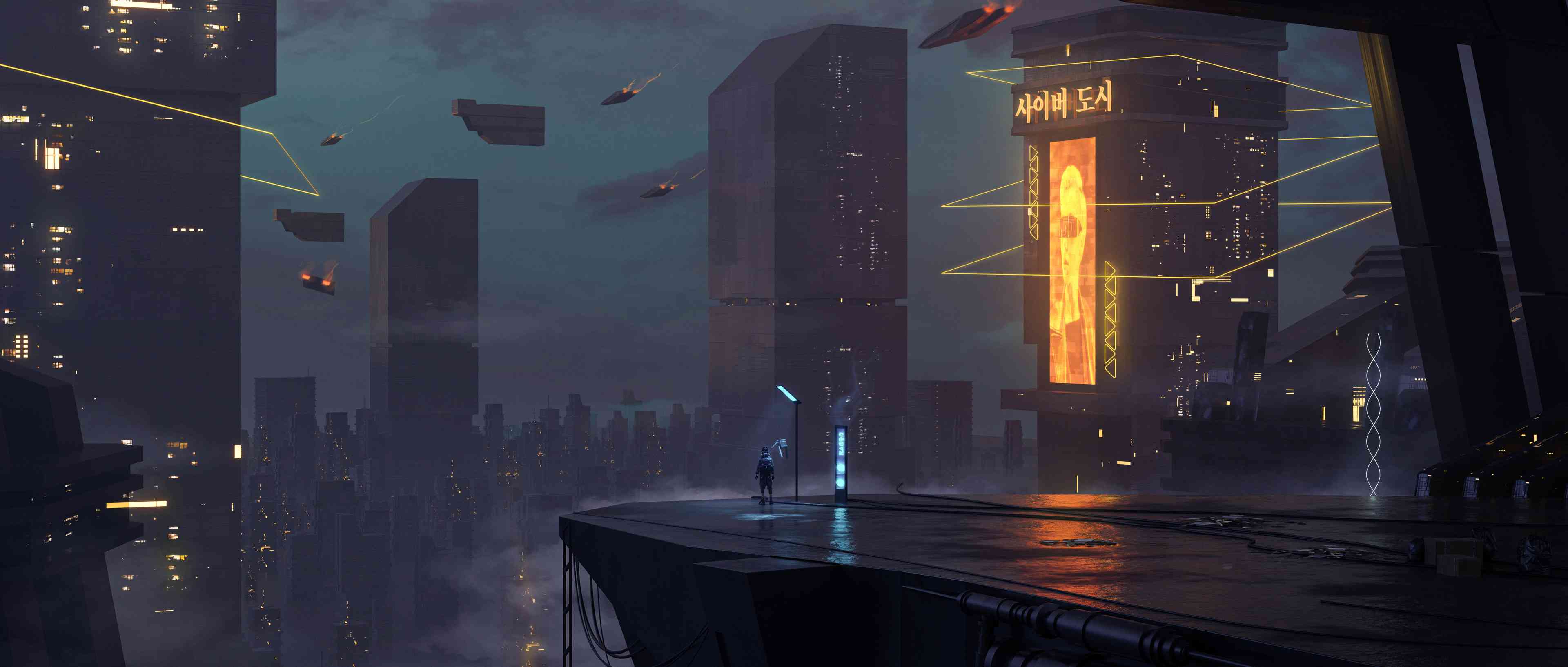 3840x1634 Experience Cityscapes in Stunning 4K: The Ultimate Collection of TOP 69 Wallpaper