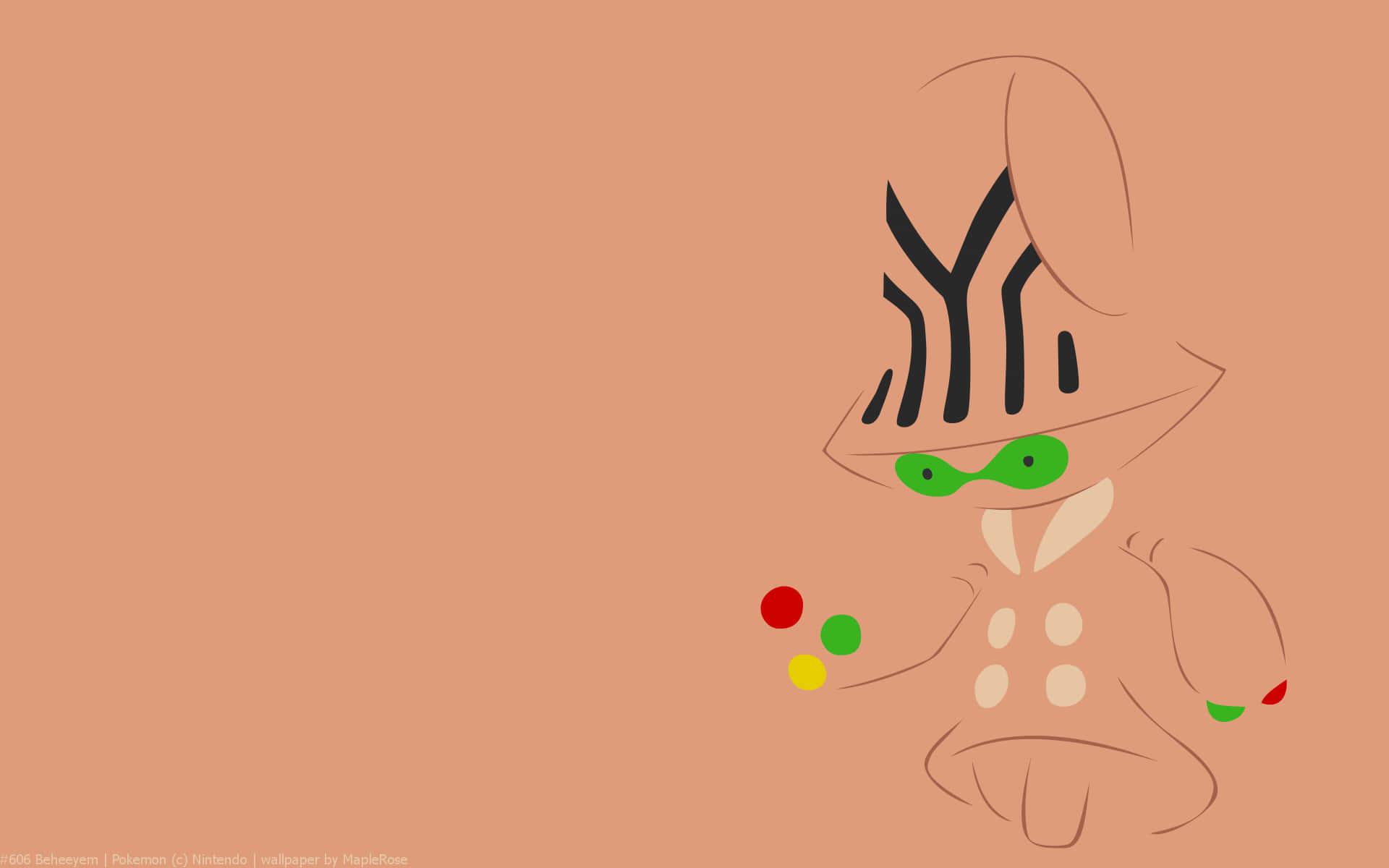 1920x1200 Download Beheeyem Dark Beige Wallpaper