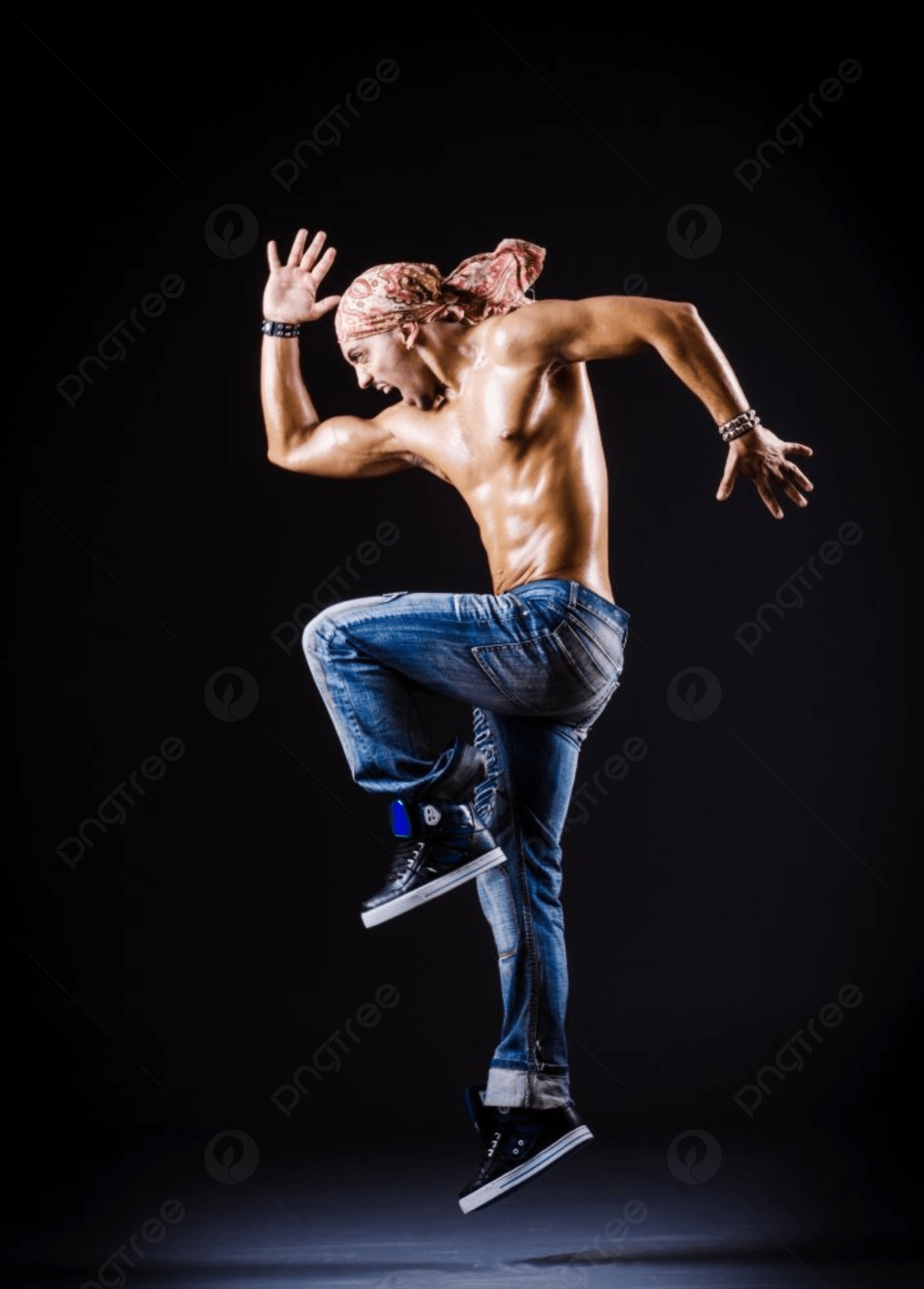 1200x1674 Dancer Dancing In The Dark Studio Background And Picture For Free Download