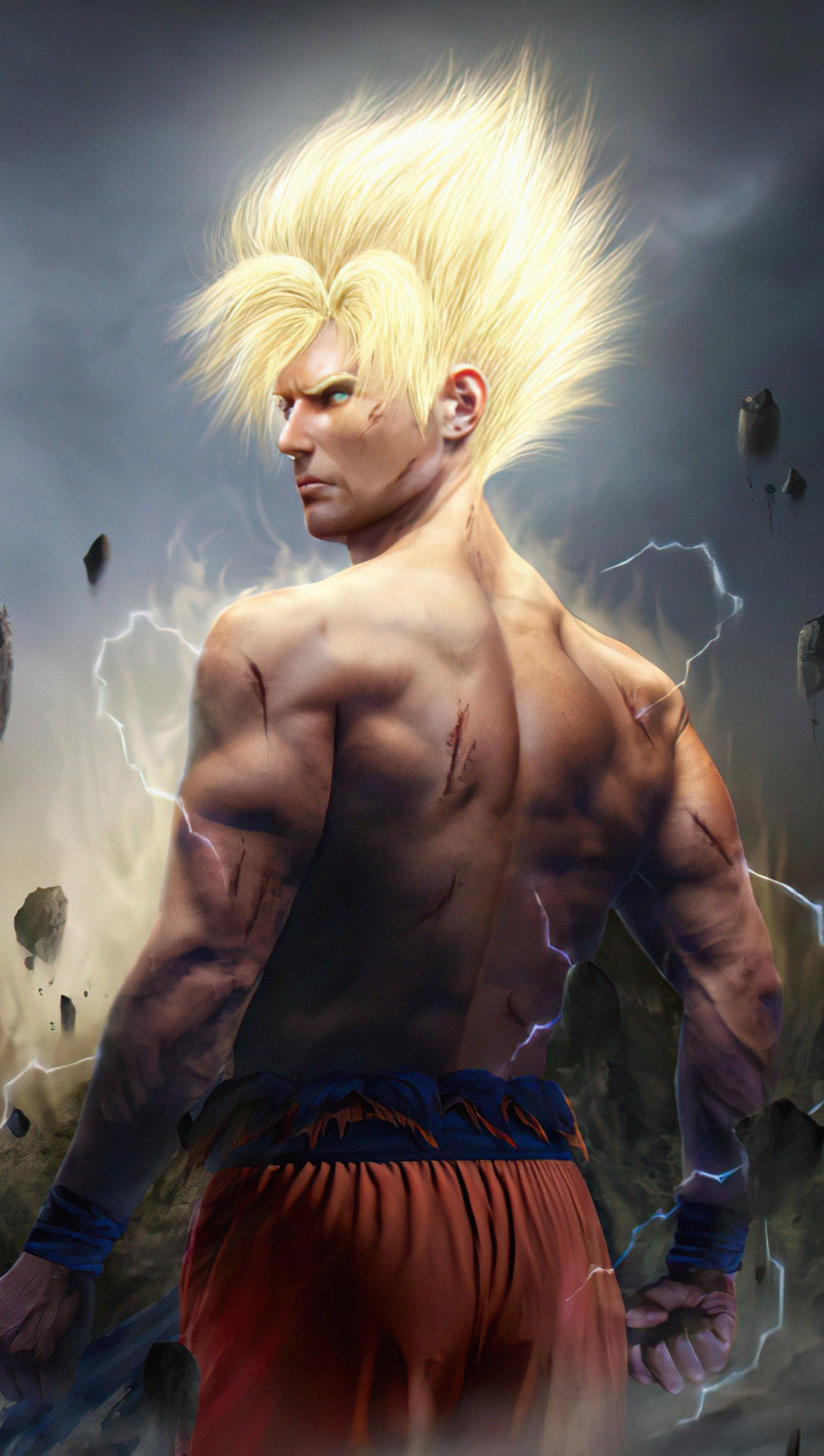 1630x2880 Muscle Anime Wallpaper
