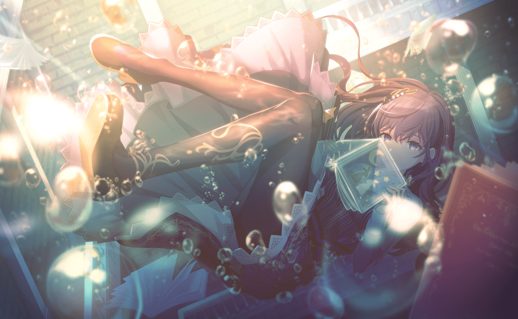 2048x1261 asahina mafuyu (project sekai) drawn