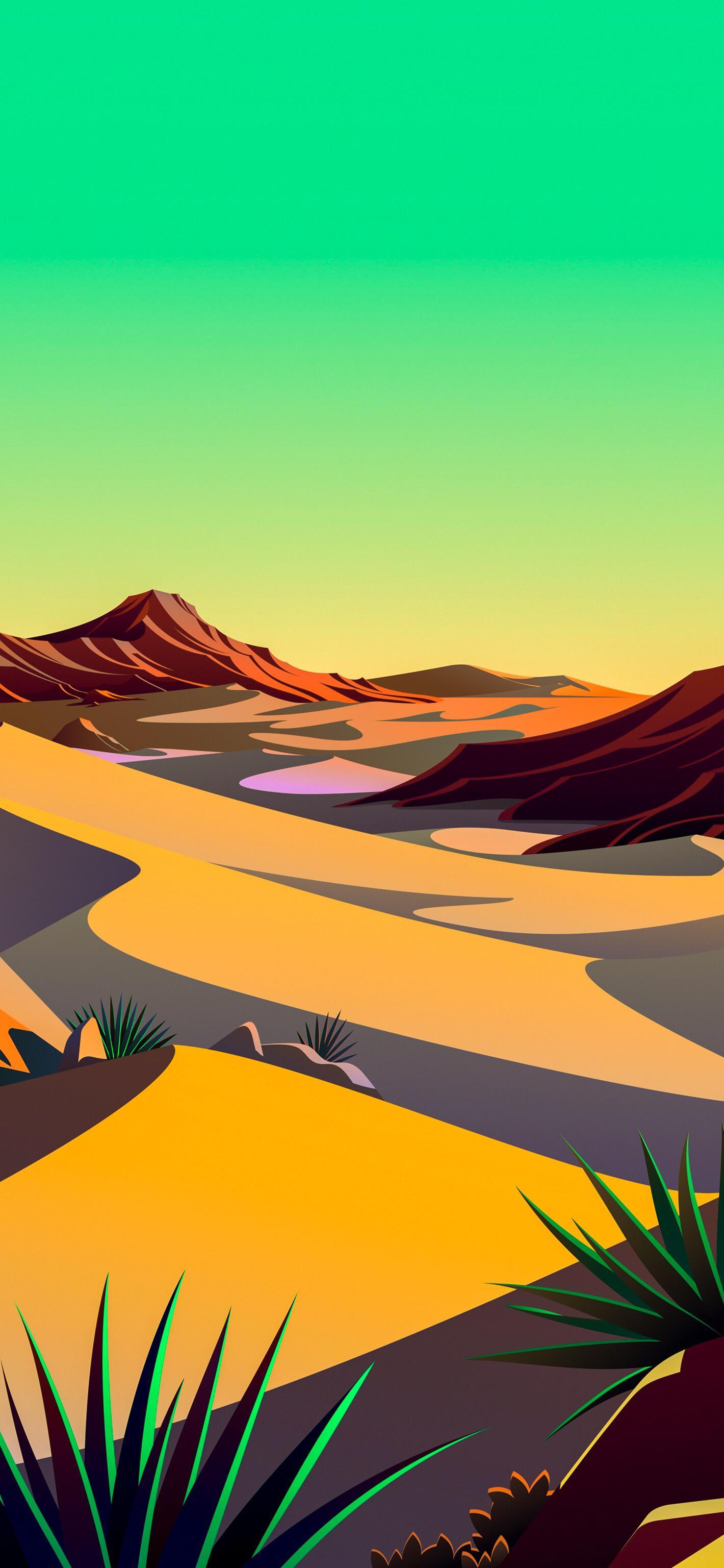 1420x3073 Modified iOs 14.2 stock wallpaper