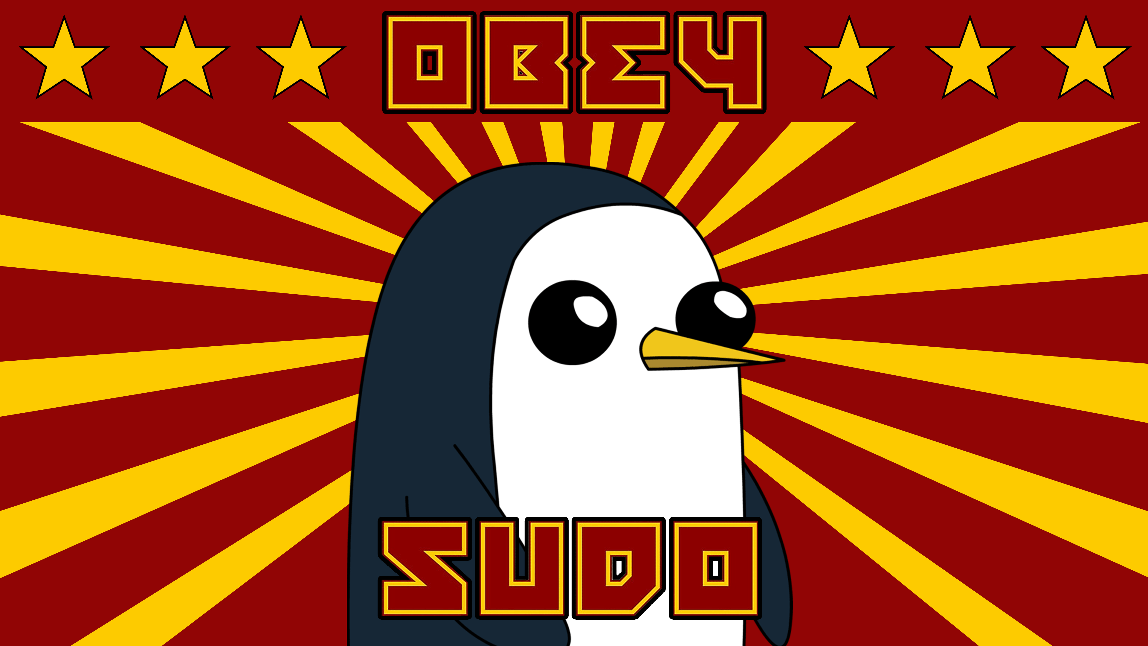 3840x2160 OBEY SUDO Time Remix [3840x2160]