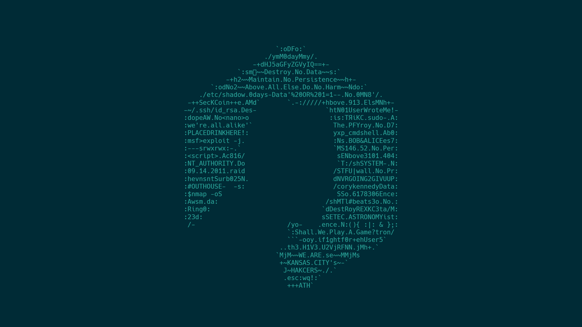 1920x1080 terminals, ASCII art, typography, Linux, minimalism, solarized Gallery HD Wallpaper