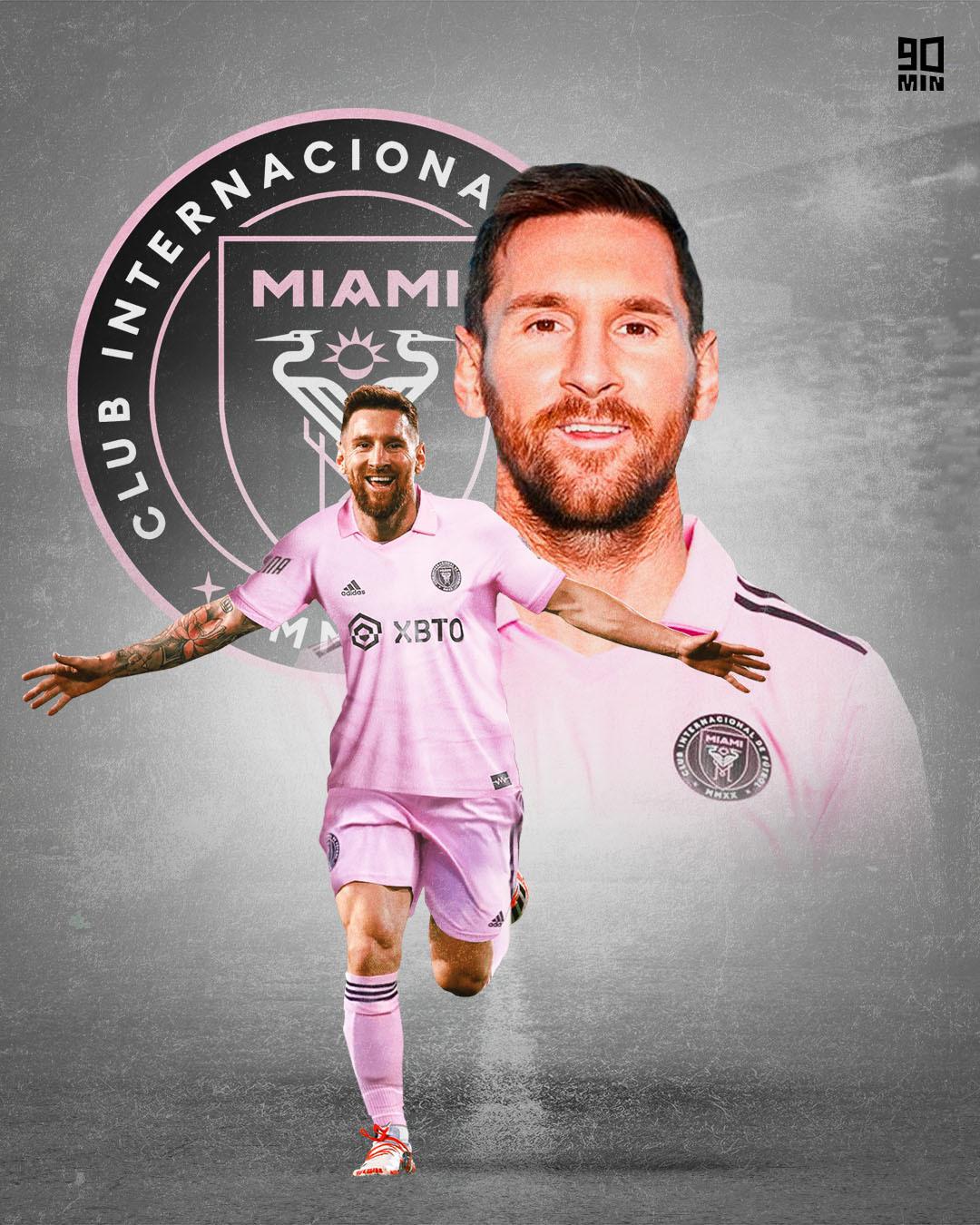 Messi Inter Miami Cf Wallpapers Top Free Messi Inter Miami Cf Backgrounds Wallpaperaccess