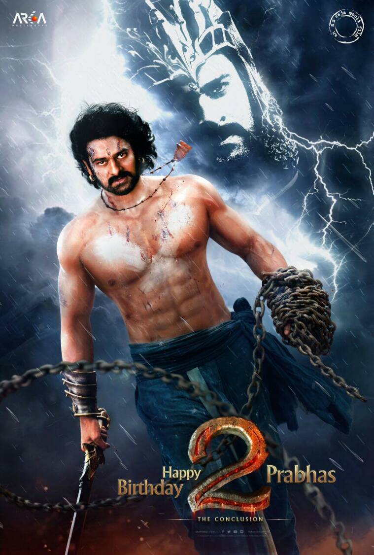759x1126 Baahubali 2: Prabhas makes thunderous entry in the first look, see pics. Entertainment News, The Indian Express