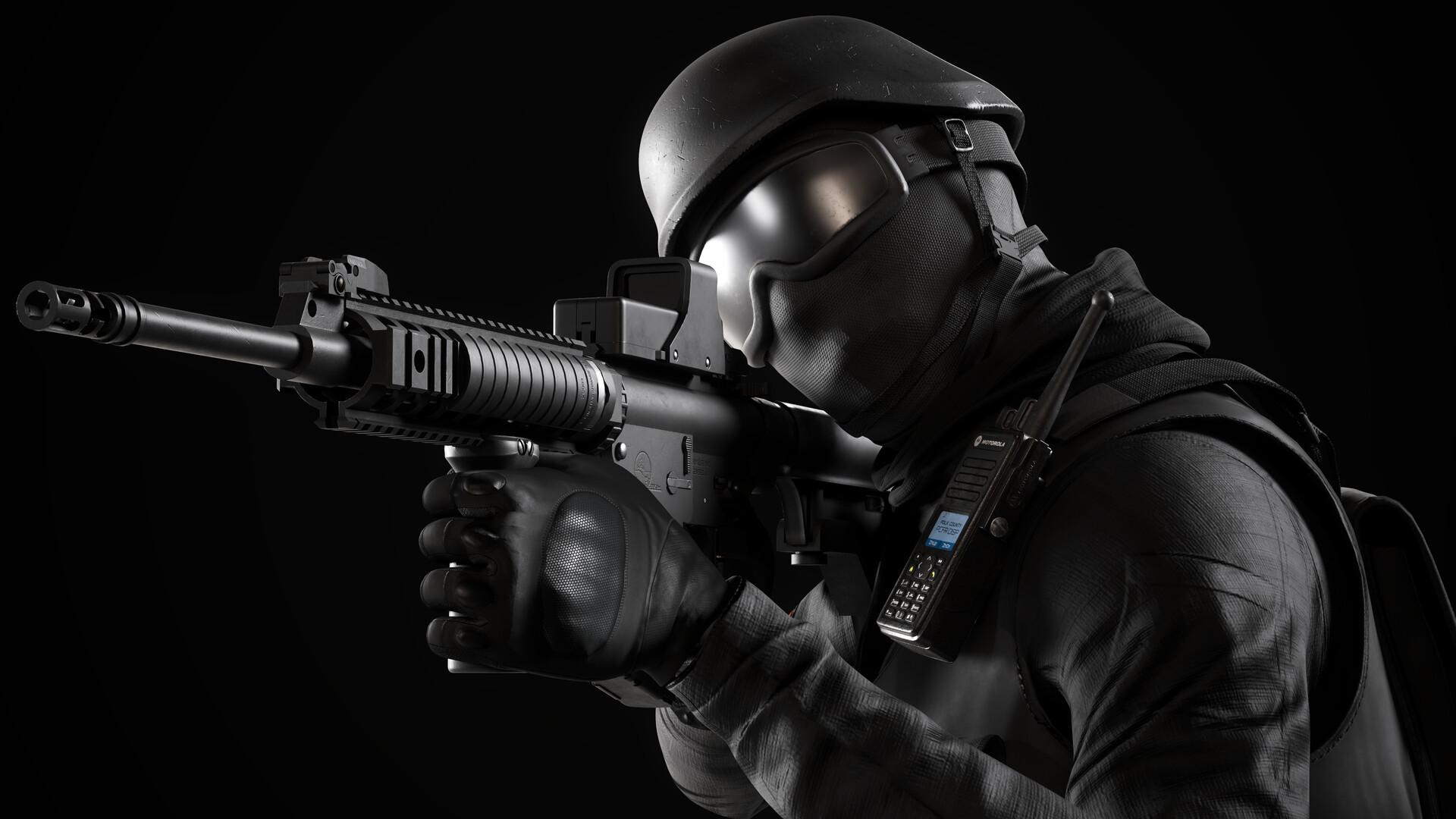 1920x1080 BOPE Soldier
