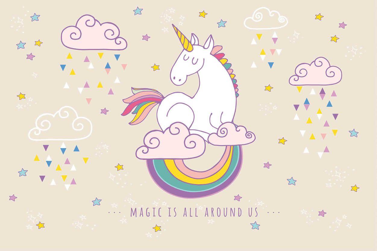 1251x833 Kawaii Rainbow Unicorn Wallpaper The Best HD Wallpaper