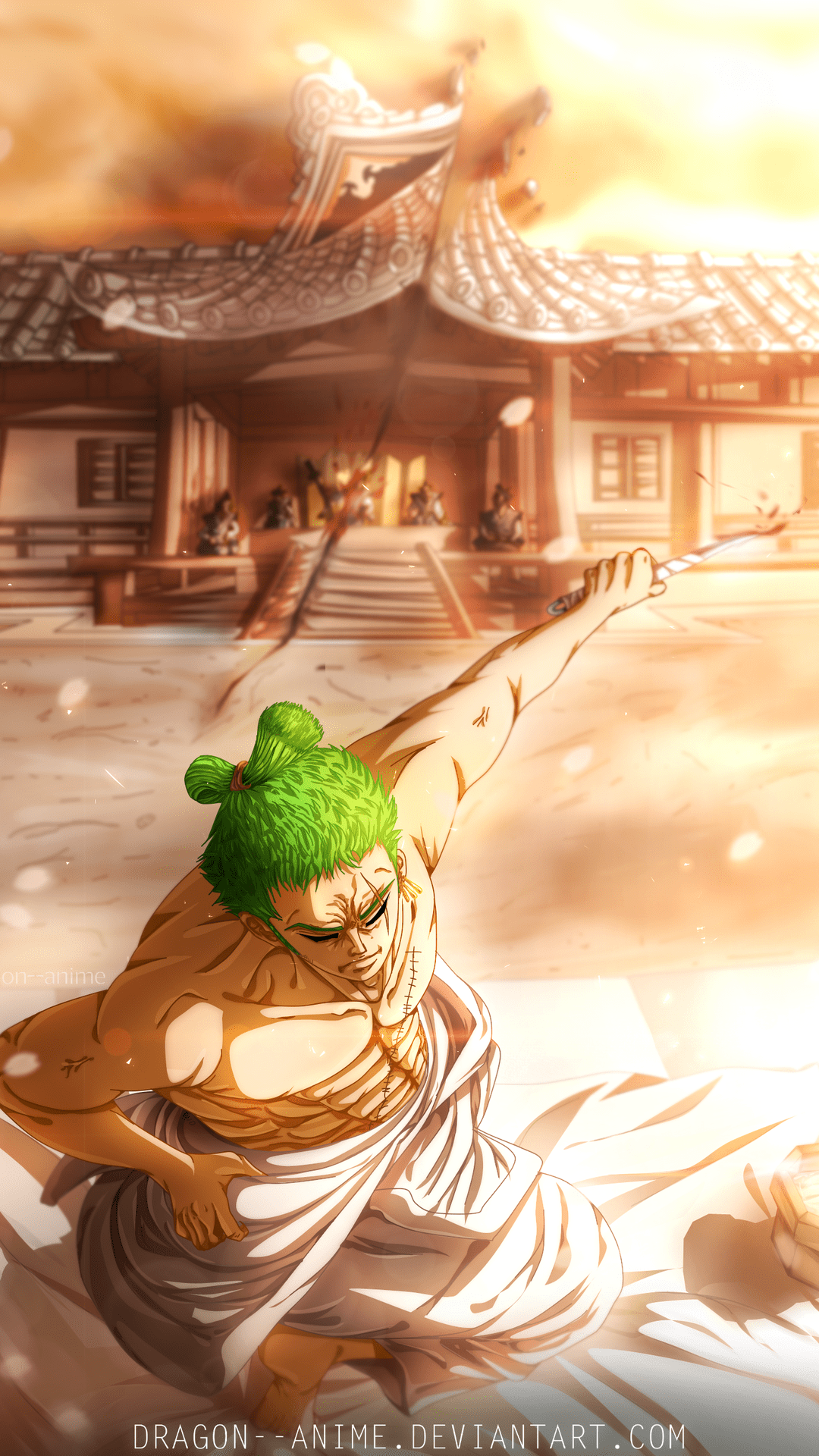 1080x1920 Roronoa Zoro Wallpaper for iPhone and Android