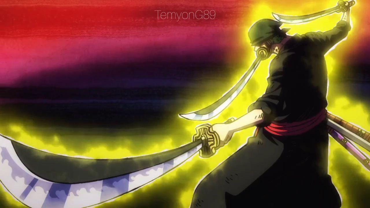 1280x720 Zoro Cut Kaido Using Oden's Katana Enma