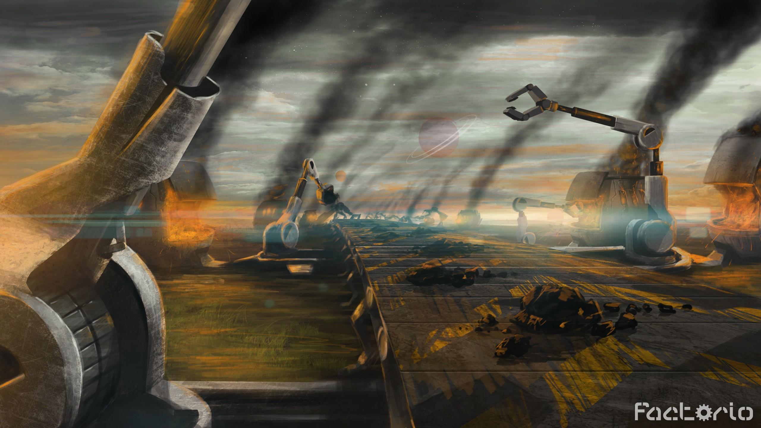 2560x1440 Factorio Wallpaper