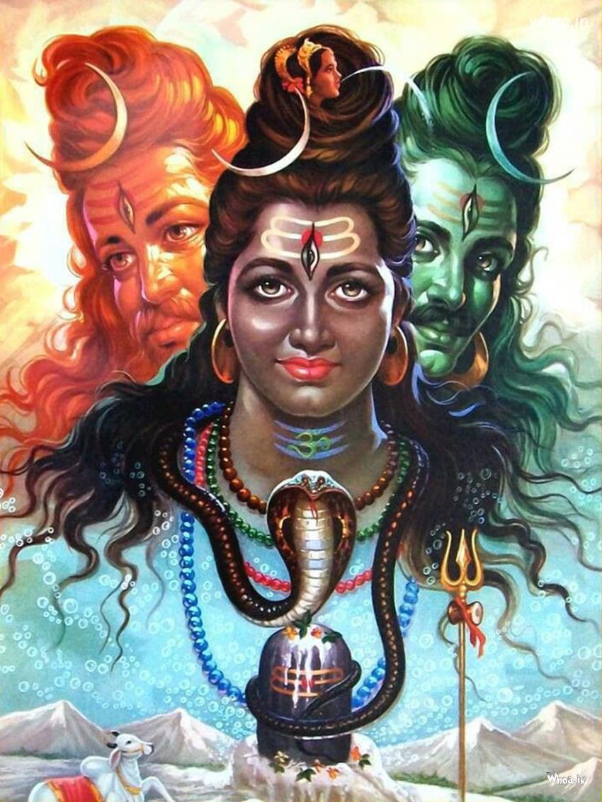 850x1133 Lord Shiva HD Wallpaper Free Download