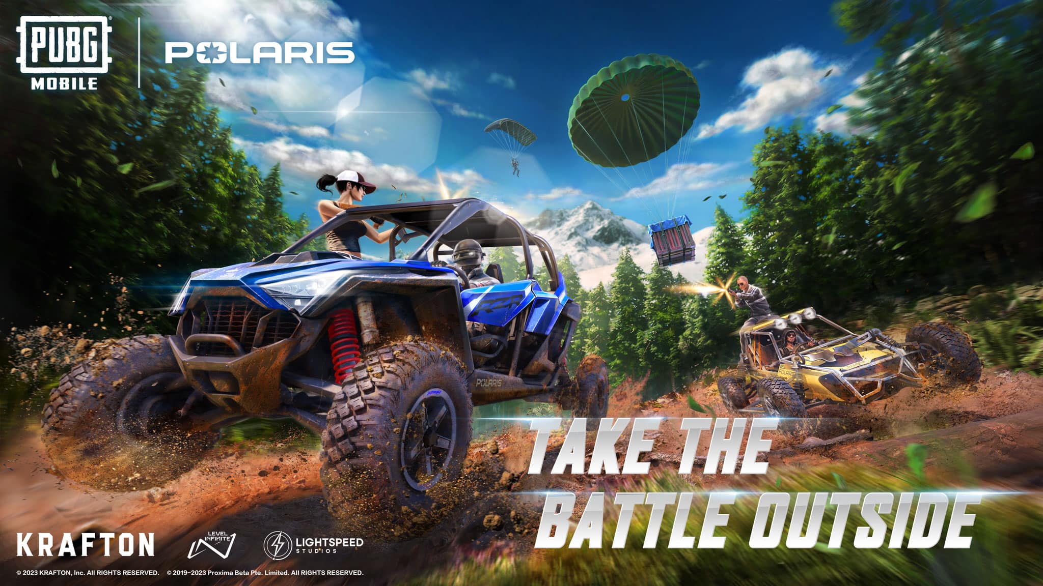 2048x1152 PUBG MOBILE & Polaris Partner to Put the RZR into the Fight