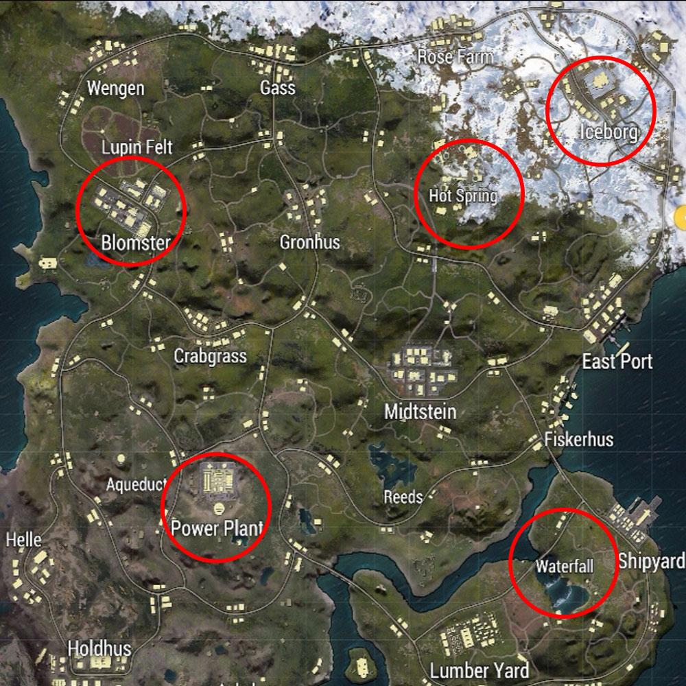 1000x1000 PUBG Mobile: Where to find the best loot in Livik