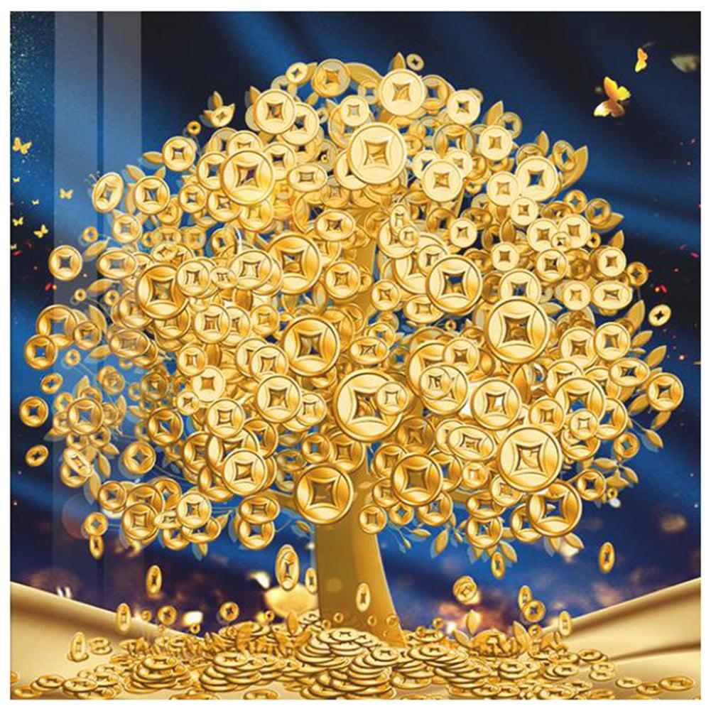 1001x1001 DIY 5D Money Tree Full Drill Round Diamond Resin drawing Kit