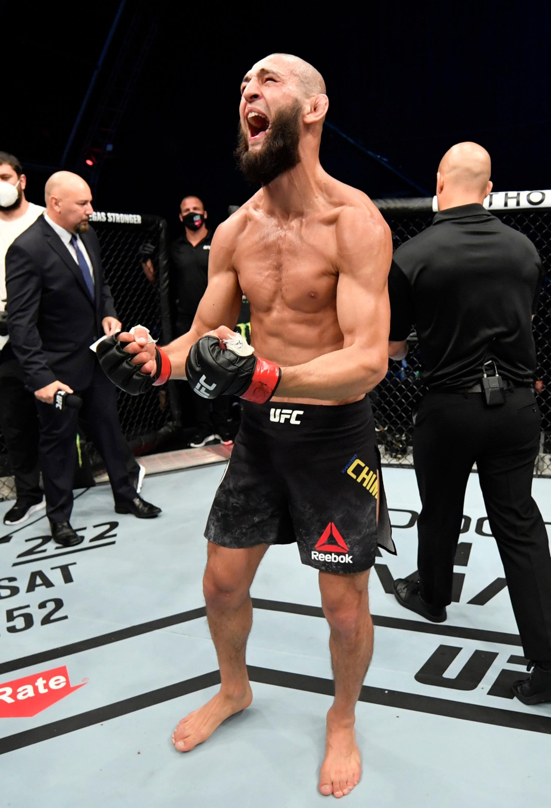 1814x2657 UFC jets Khamzat Chimaev to US to get medical care for Covid effects after he was forced to pull out of Edwards fight. The US Sun