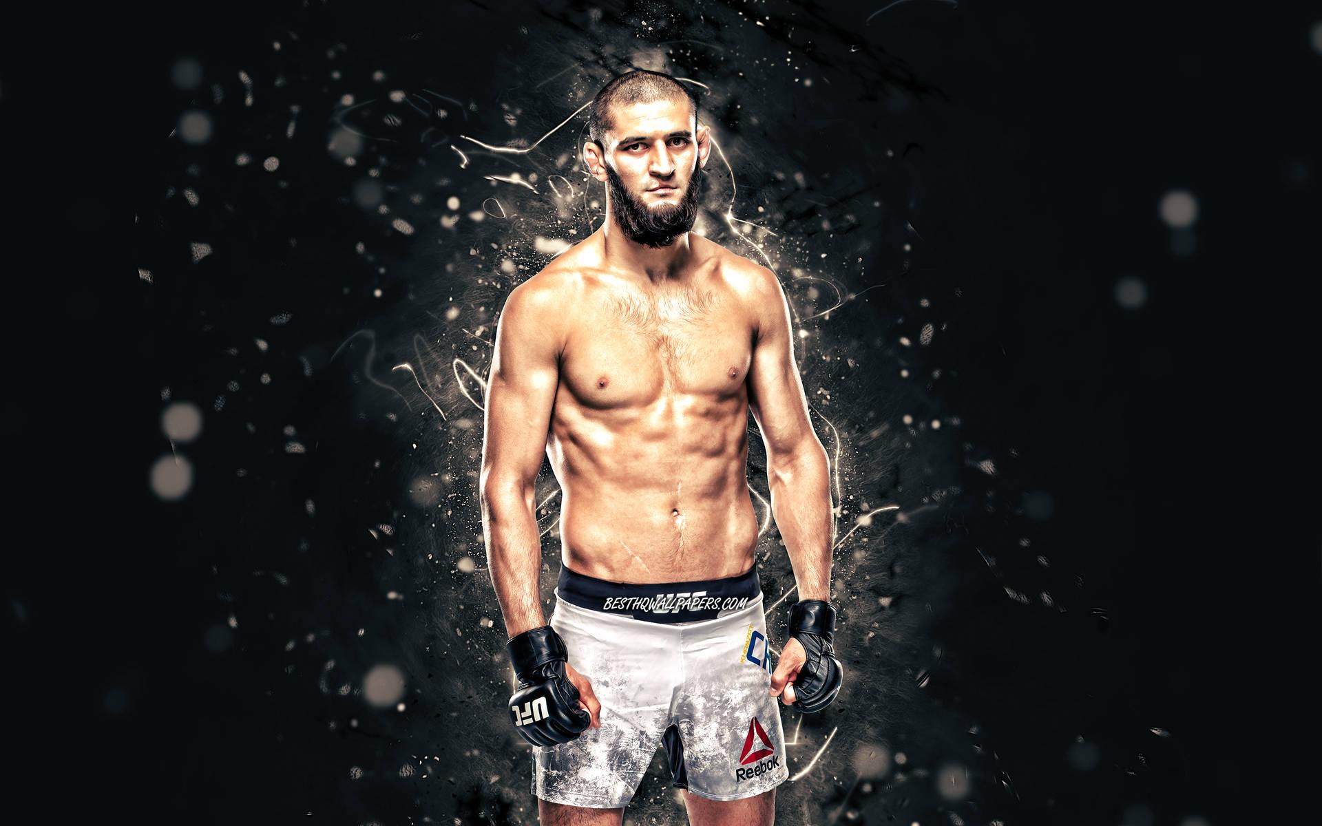 1920x1200 Download Khamzat Chimaev Dynamic Wallpaper