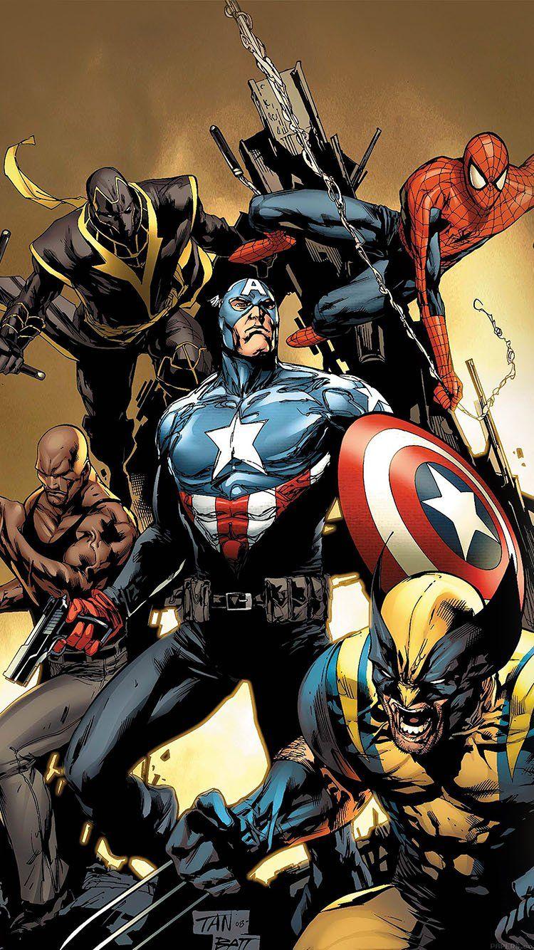750x1334 iPhone wallpaper. wallpaper avengers new illust