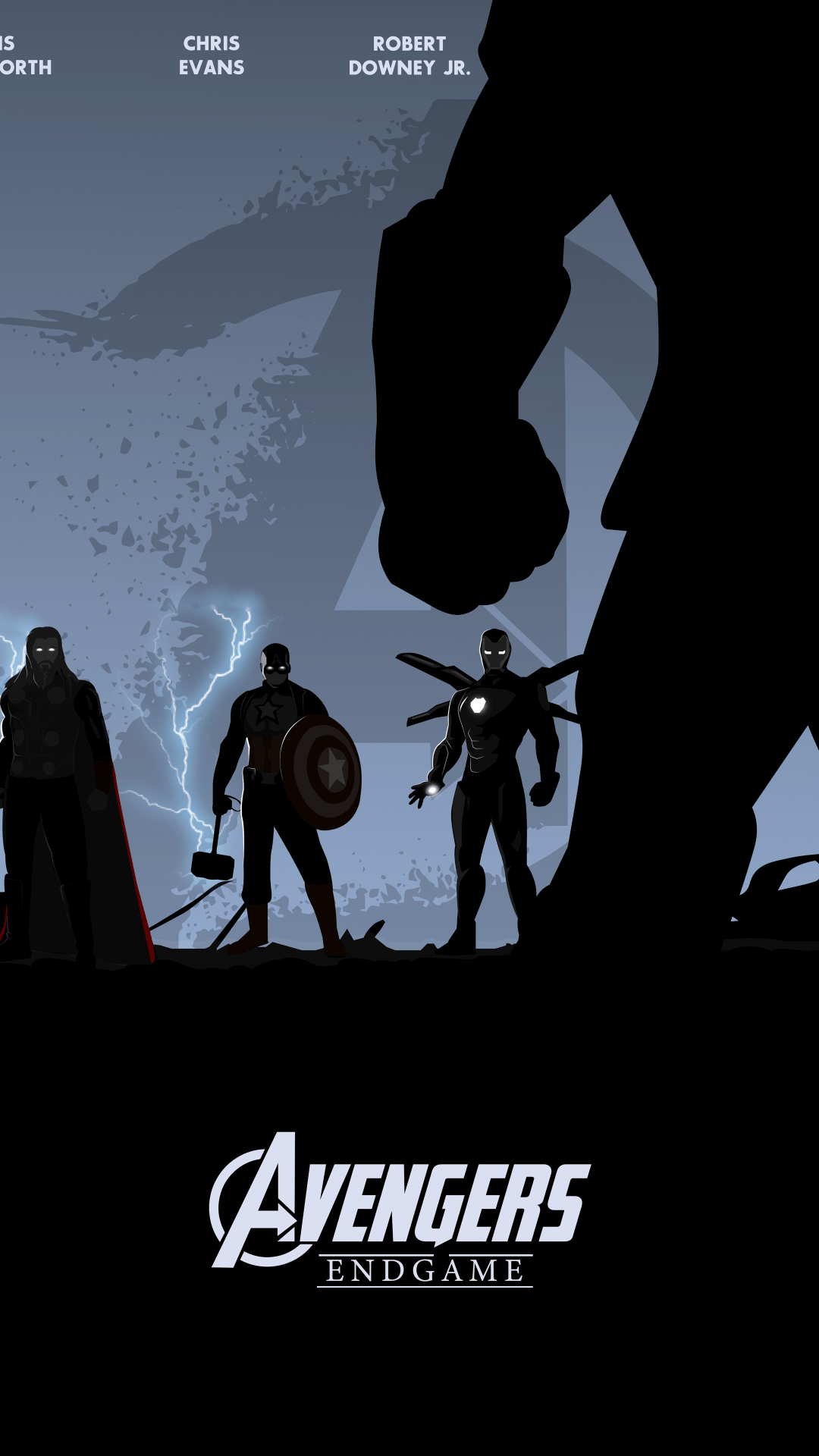 1080x1920 Avengers: Endgame Wallpaper 4K, Thor, Captain America, Iron Man