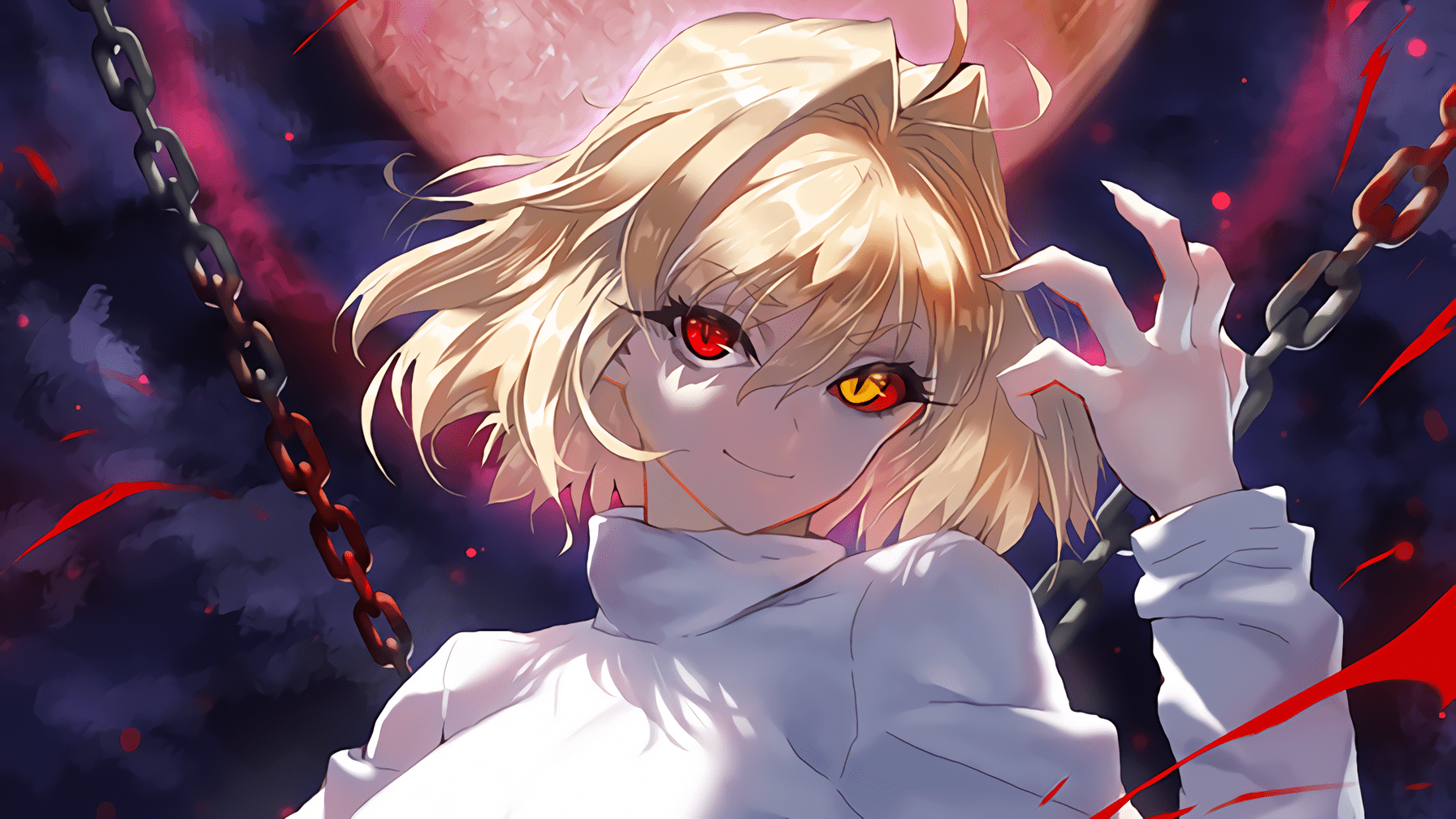 1792x1008 Tsukihime HD Wallpaper and Background