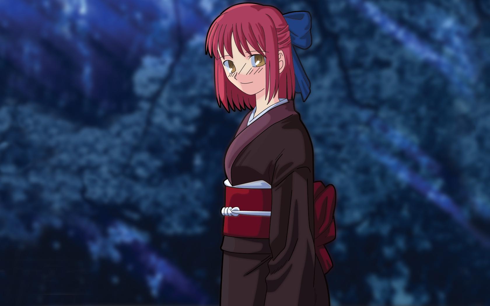 1680x1050 kohaku shingetsutan tsukihime takeuchi takashi. konachan.com.com Anime Wallpaper