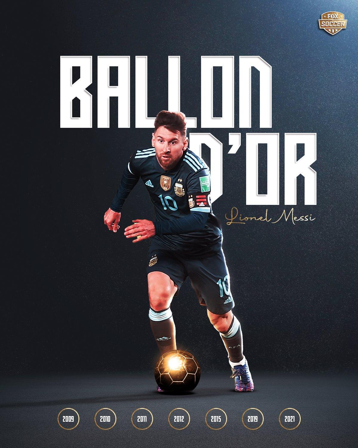 1200x1500 FOX Soccer MESSI WINS HIS 7TH BALLON D'OR